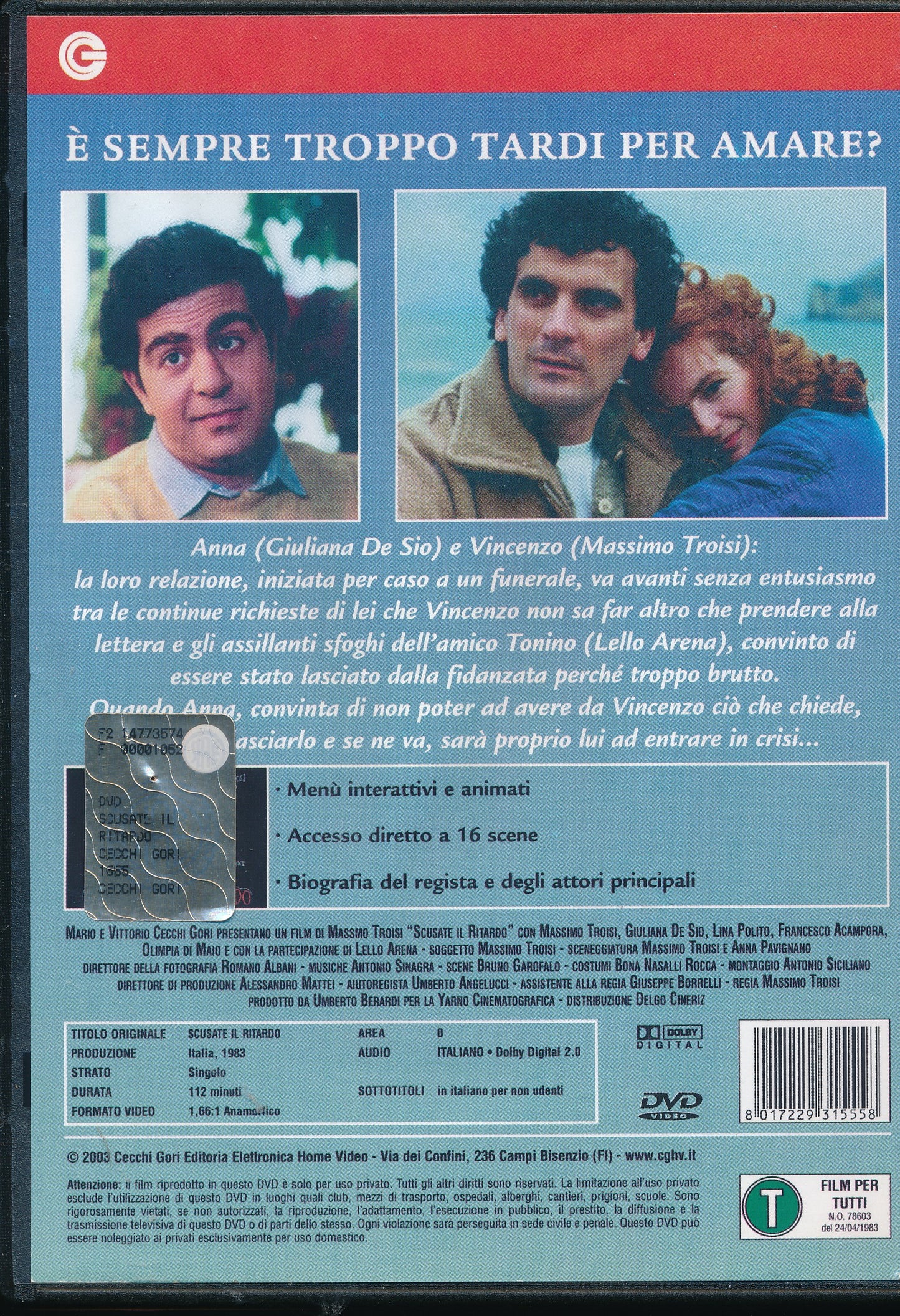 EBOND Scusate il Ritardo NOLEGGIO DVD DB742104