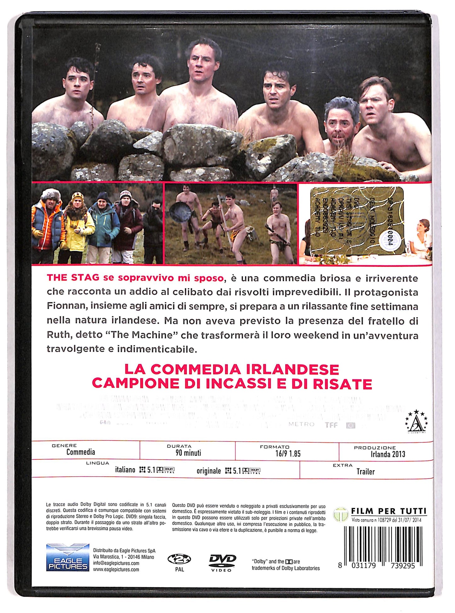 EBOND The Stag - Se sopravvivo mi sposo Noleggio DVD DB742107