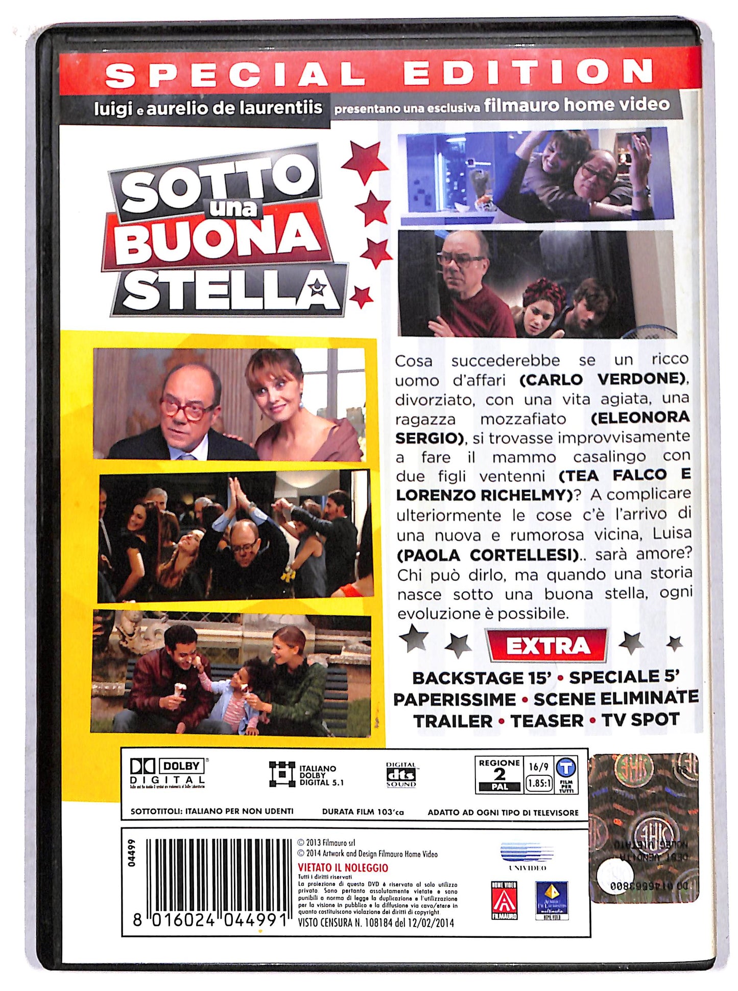 EBOND Sotto una buona stella EDIZIONE SPECIALE NOLEGGIO DVD DB742108