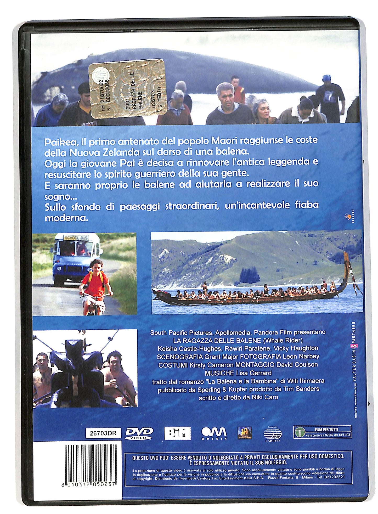 EBOND La ragazza delle balene NOLEGGIO DVD DB742112