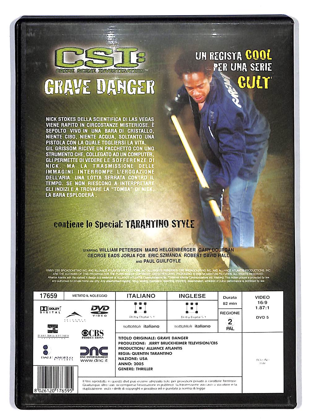 EBOND CSI - GRAVE DANGER NOLEGGIO DVD DB742125