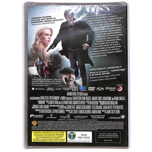 EBOND Unknown - Senza Identita EDITORIALE DVD DB742127