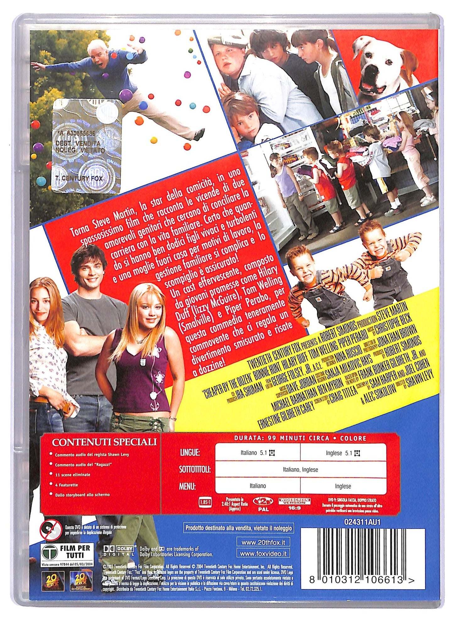 EBOND Una scatenata dozzina NOLEGGIO DVD DB742139