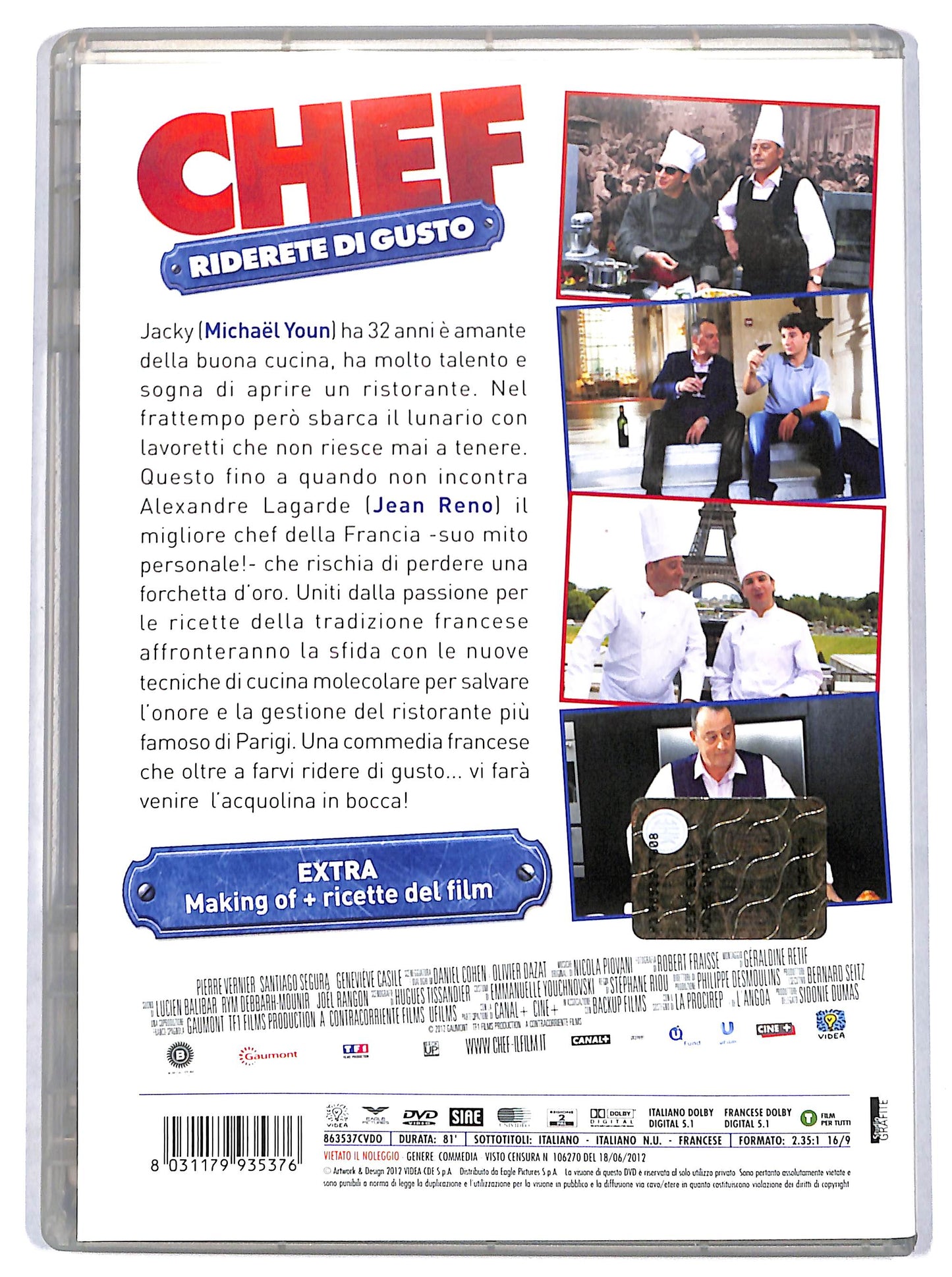 EBOND chef NOLEGGIO DVD DB742151