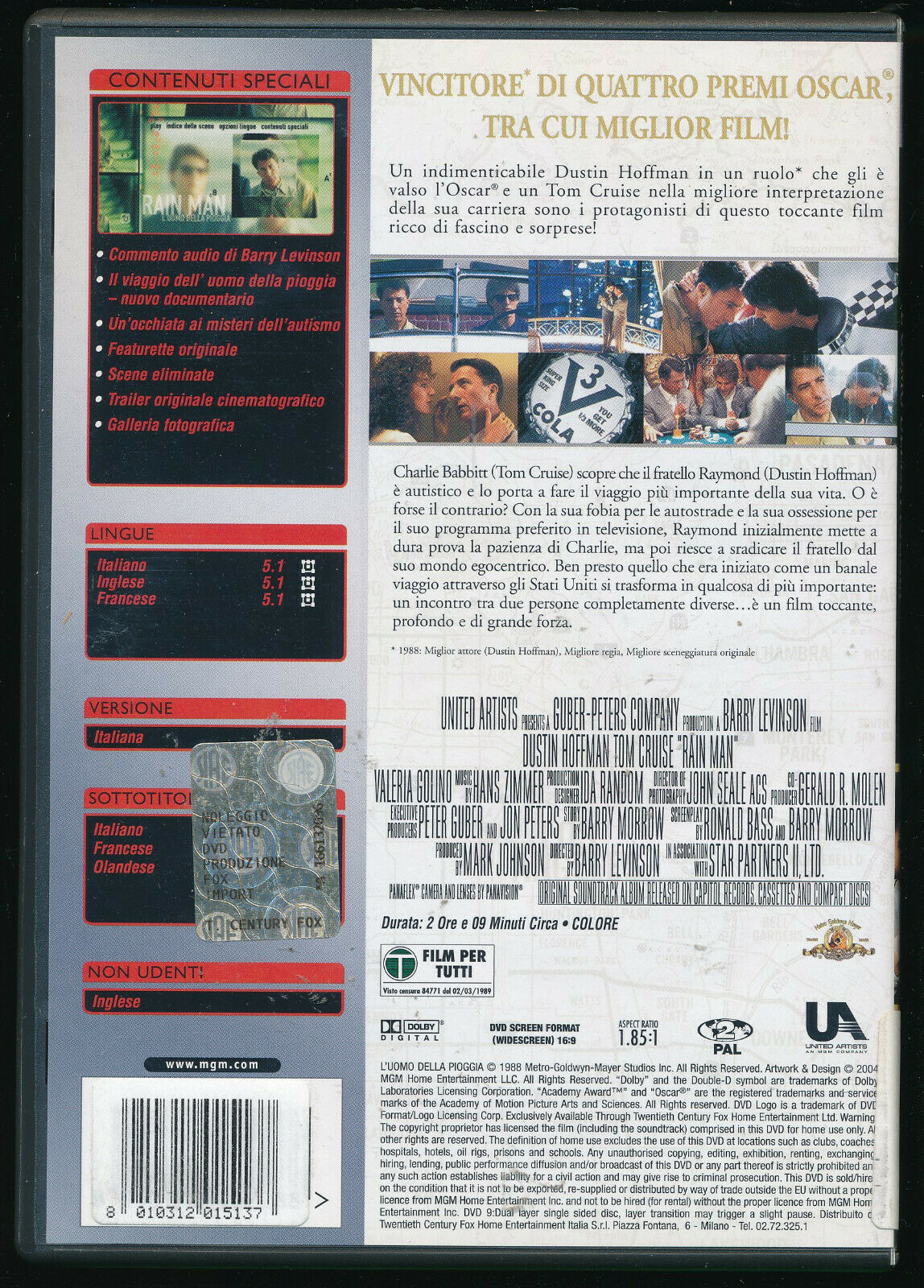 EBOND Rain Man DVD DB742154