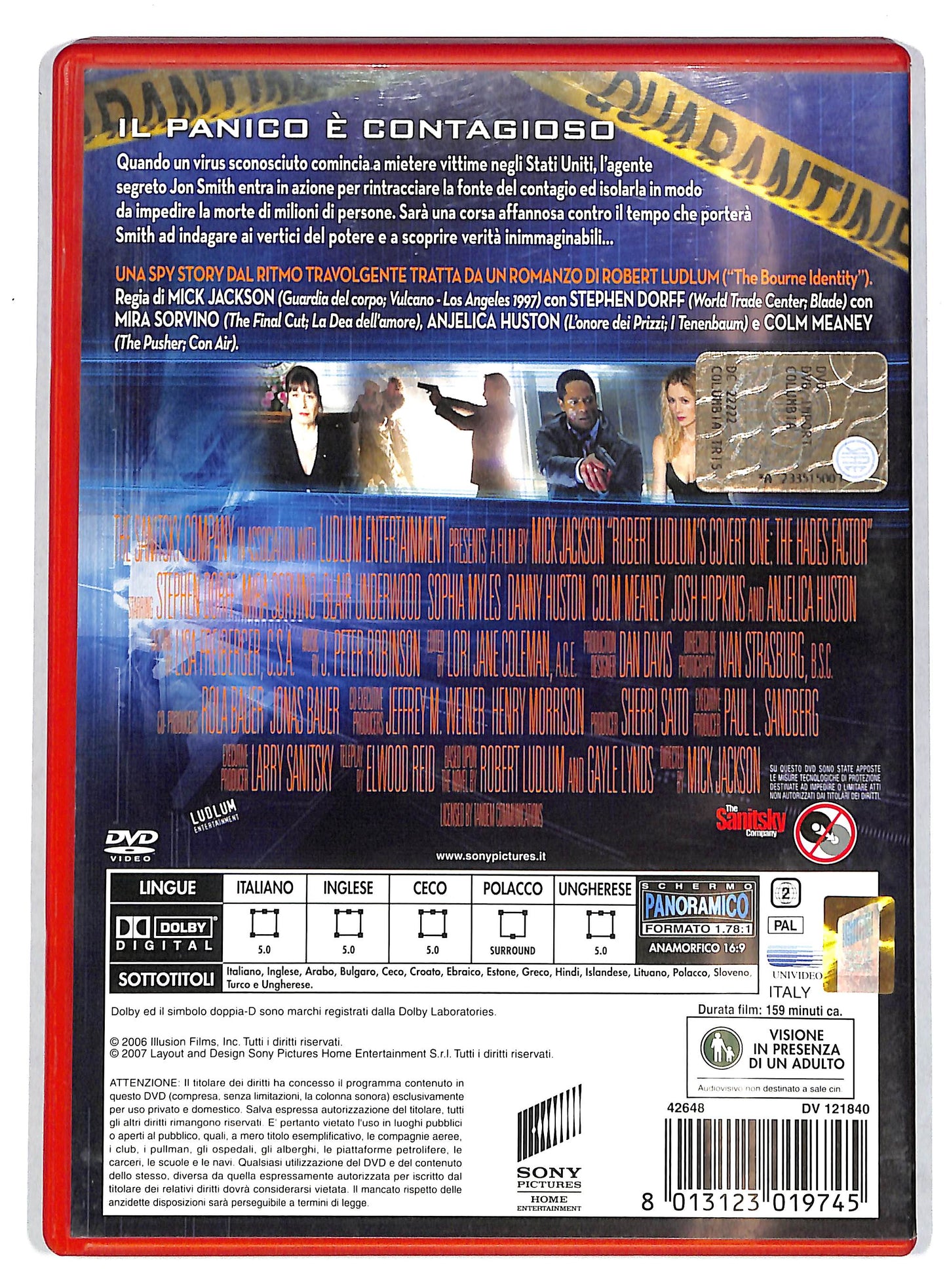 EBOND Laboratorio Mortale NOLEGGIO DVD DB742161