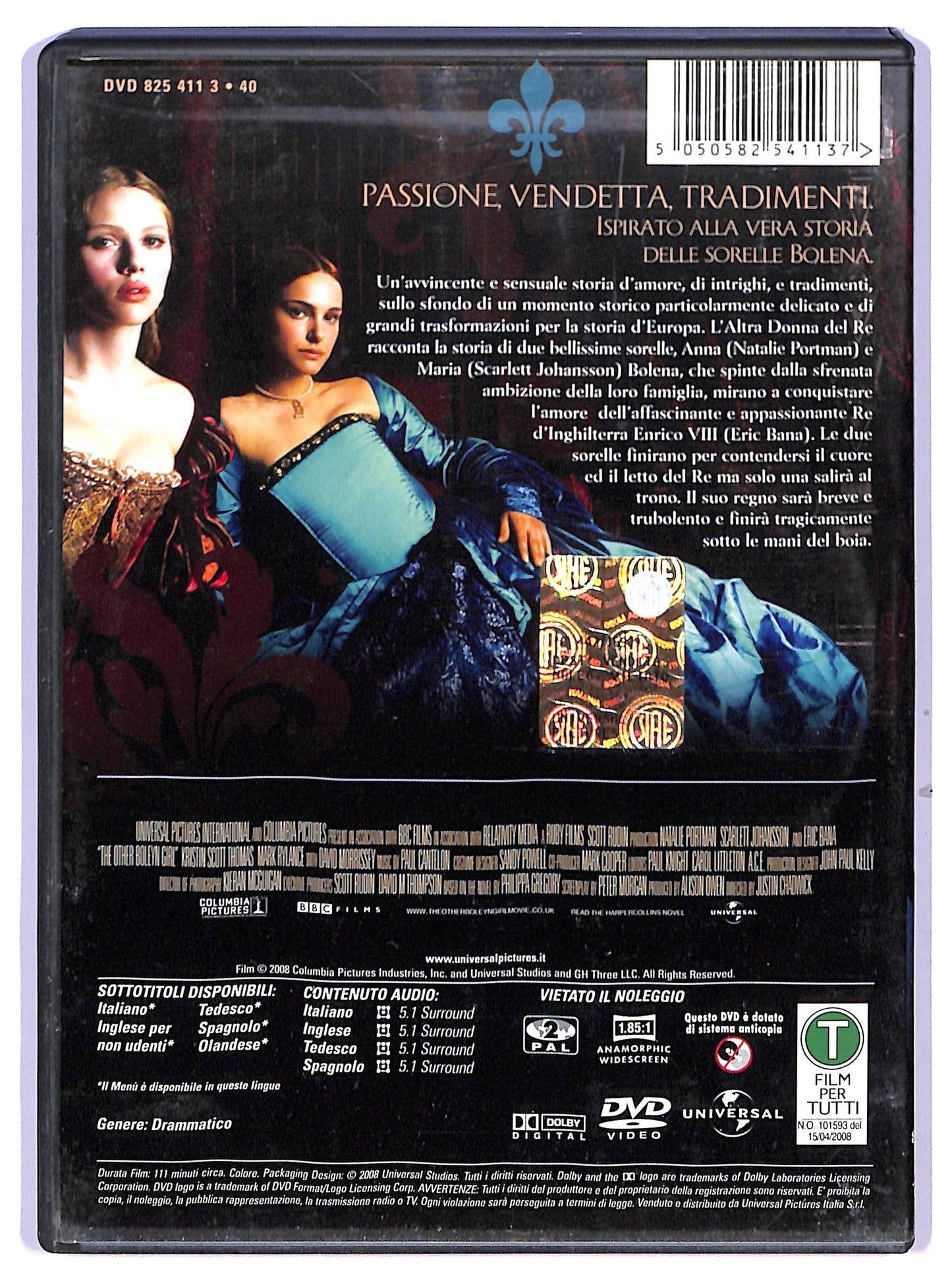 EBOND l'altra donna del re DVD DB742321