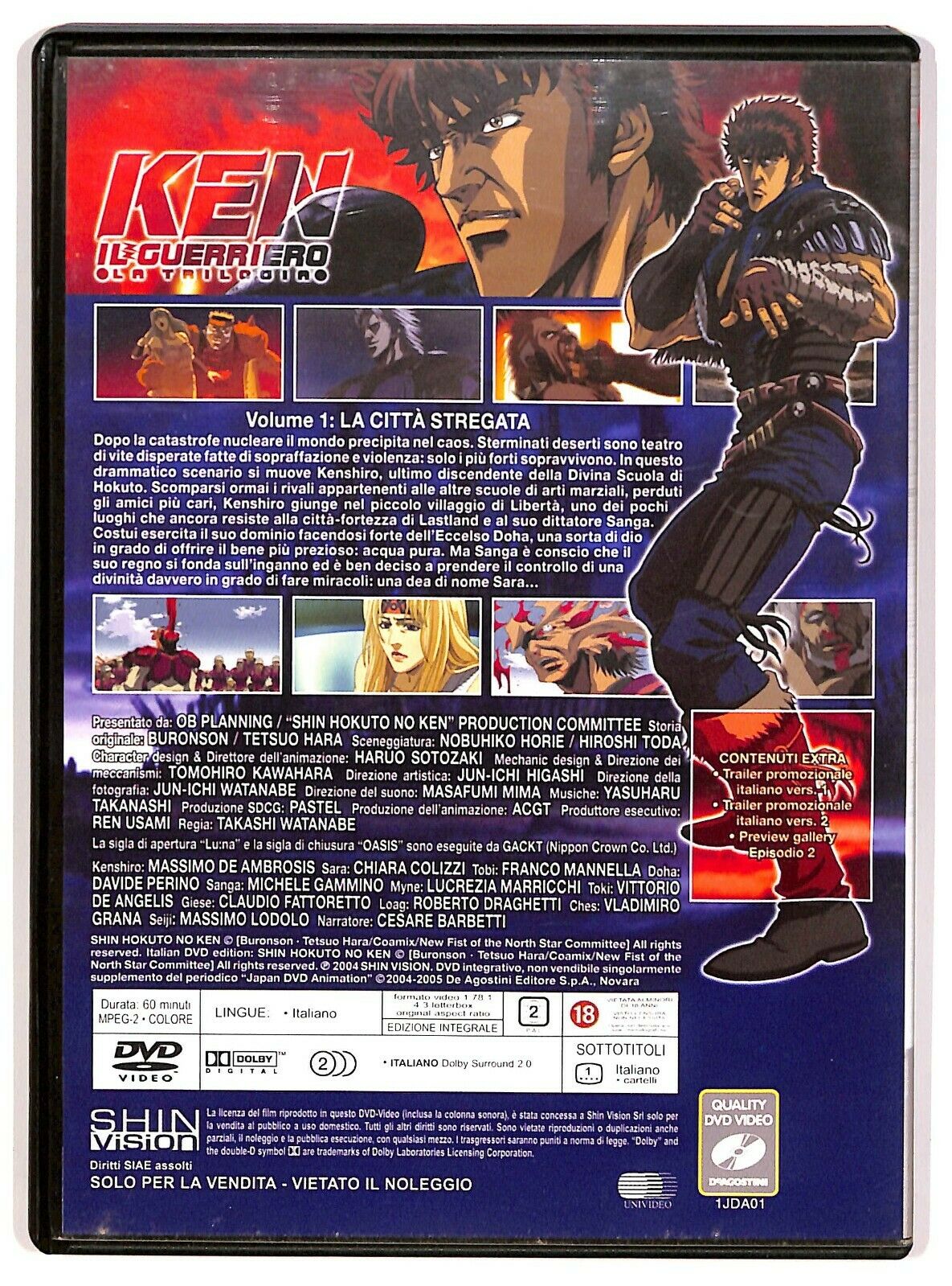 EBOND Ken Il Guerriero La Trilogia Vol. 1 La Citta Stregata EDitoria DVD DB742336
