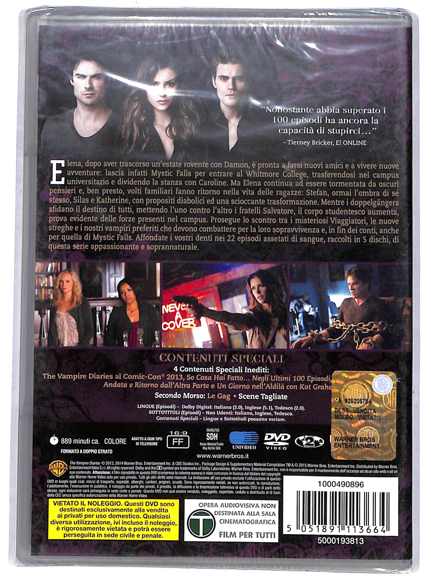 EBOND The Vampire Diaries stagione 5 DVD DB742338
