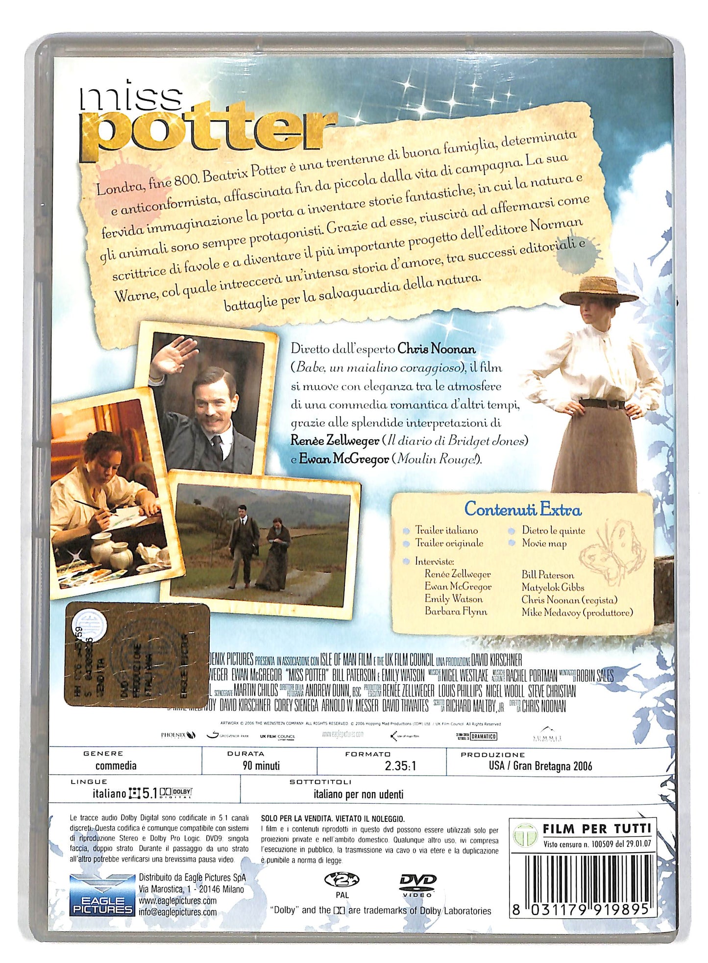 EBOND Miss Potter DVD DB742351