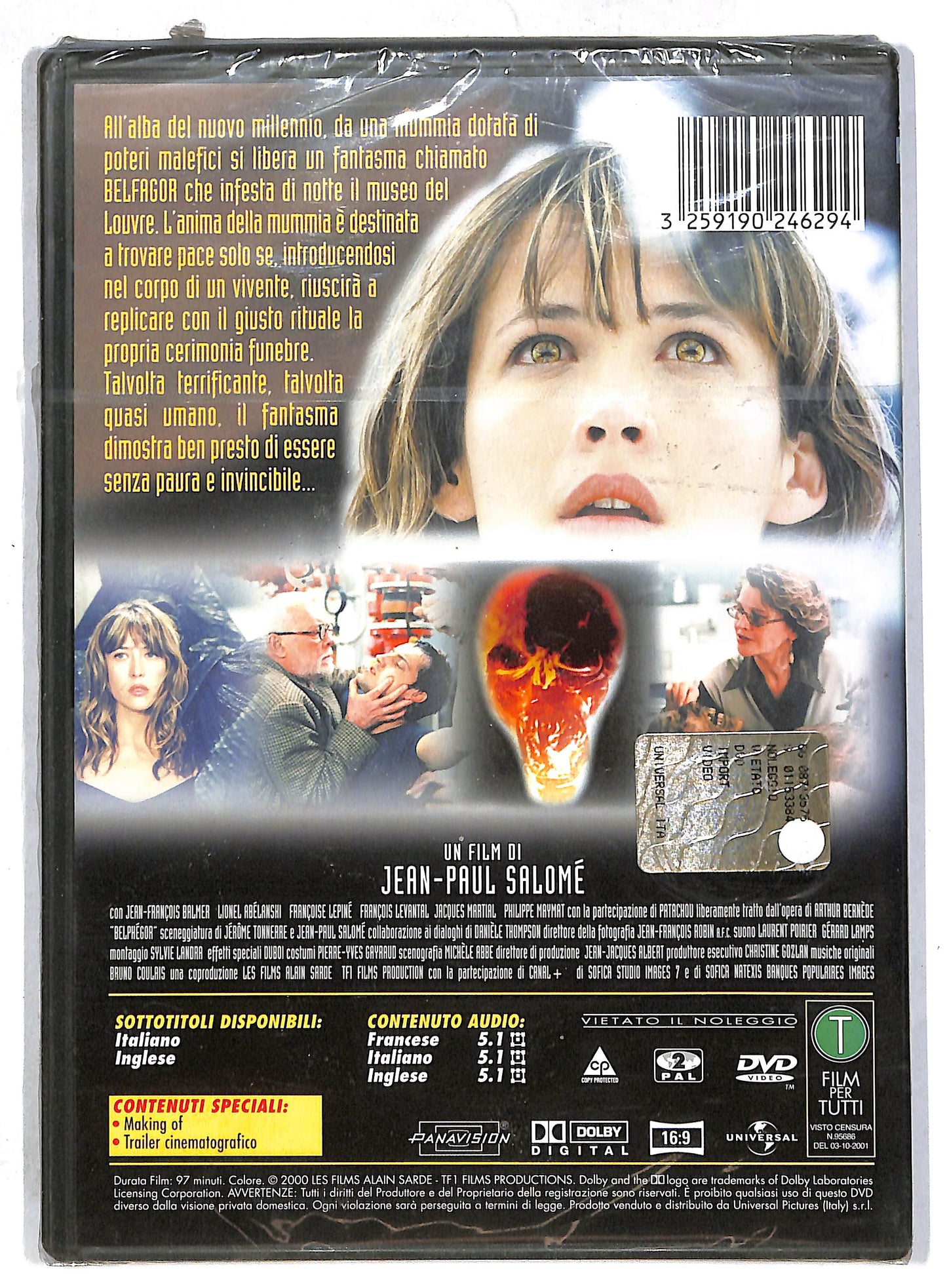 EBOND Belfagor - Il Fantasma Del Louvre DVD DB742354