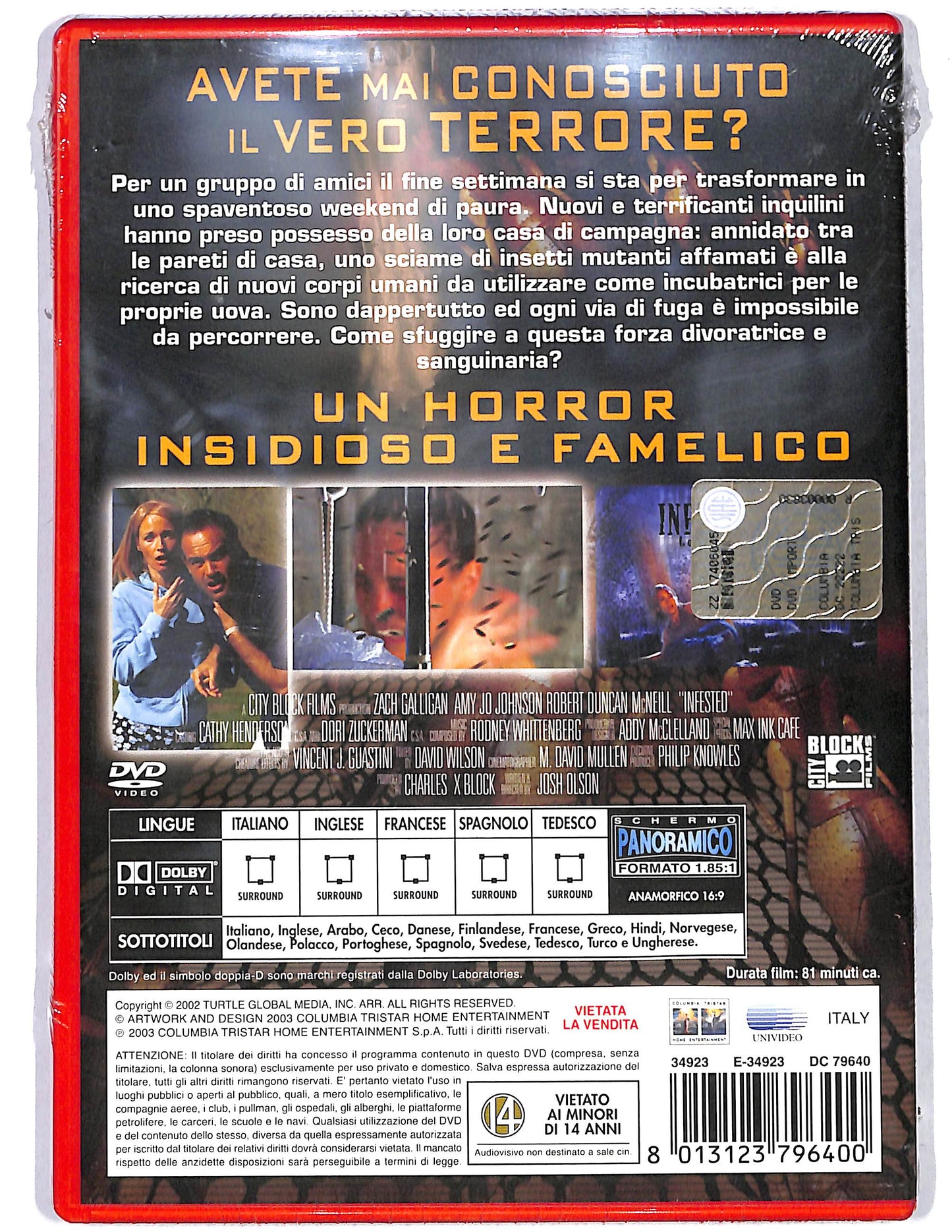 EBOND Infested Lo sciame DVD DB742355