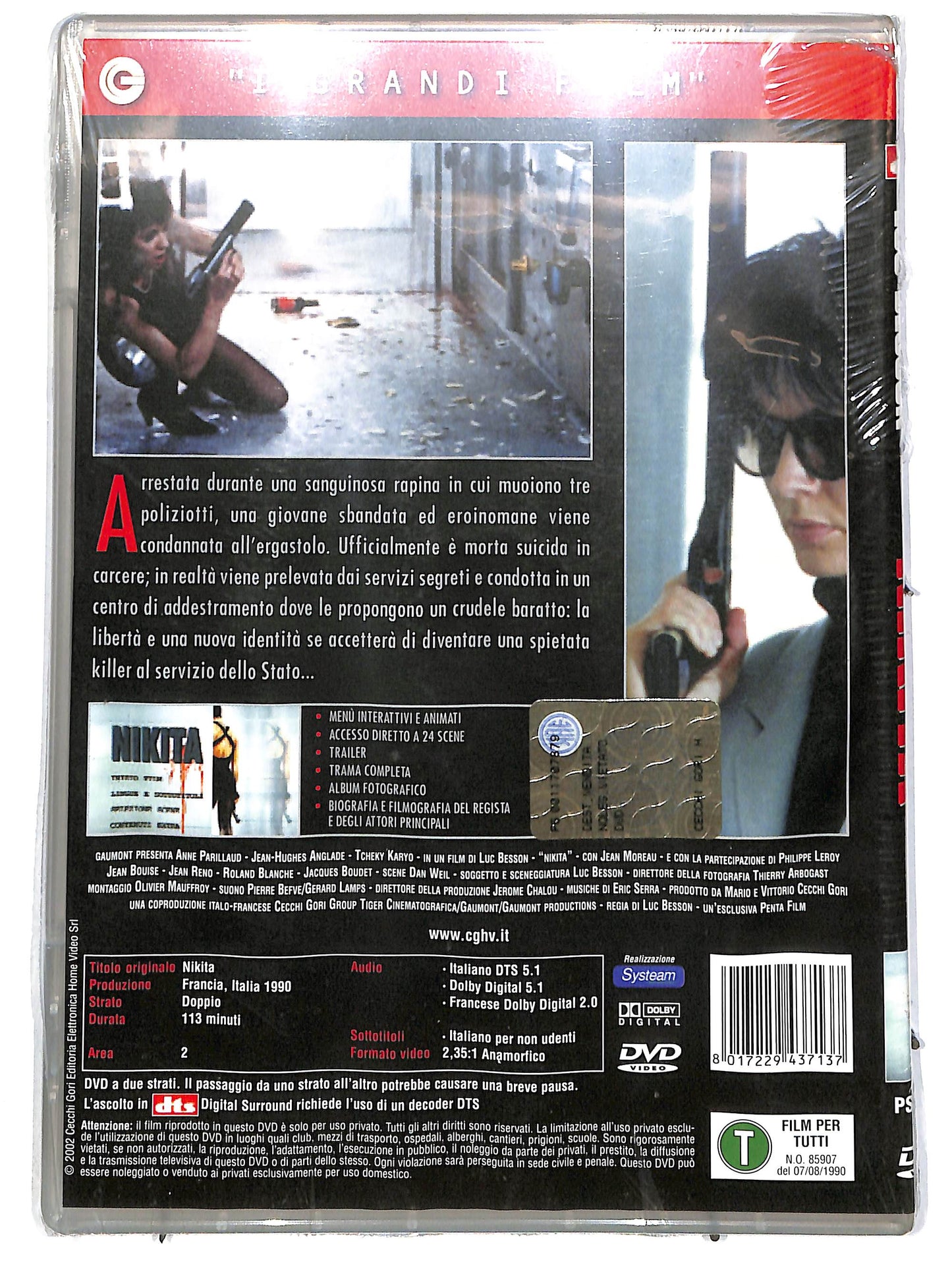 EBOND I Grandi Film - Nikita DVD DB742625