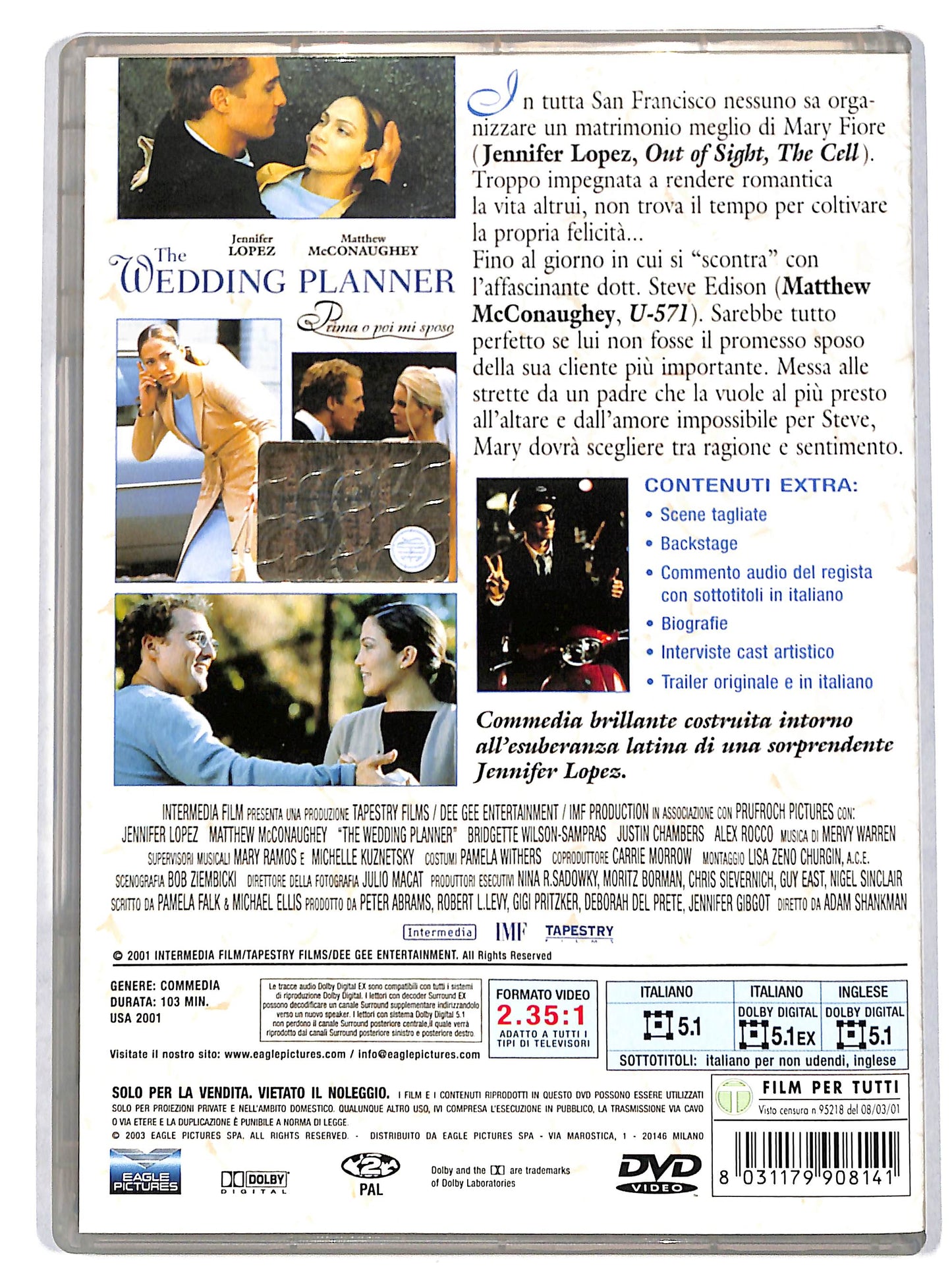 EBOND the wedding planner DVD DB743456