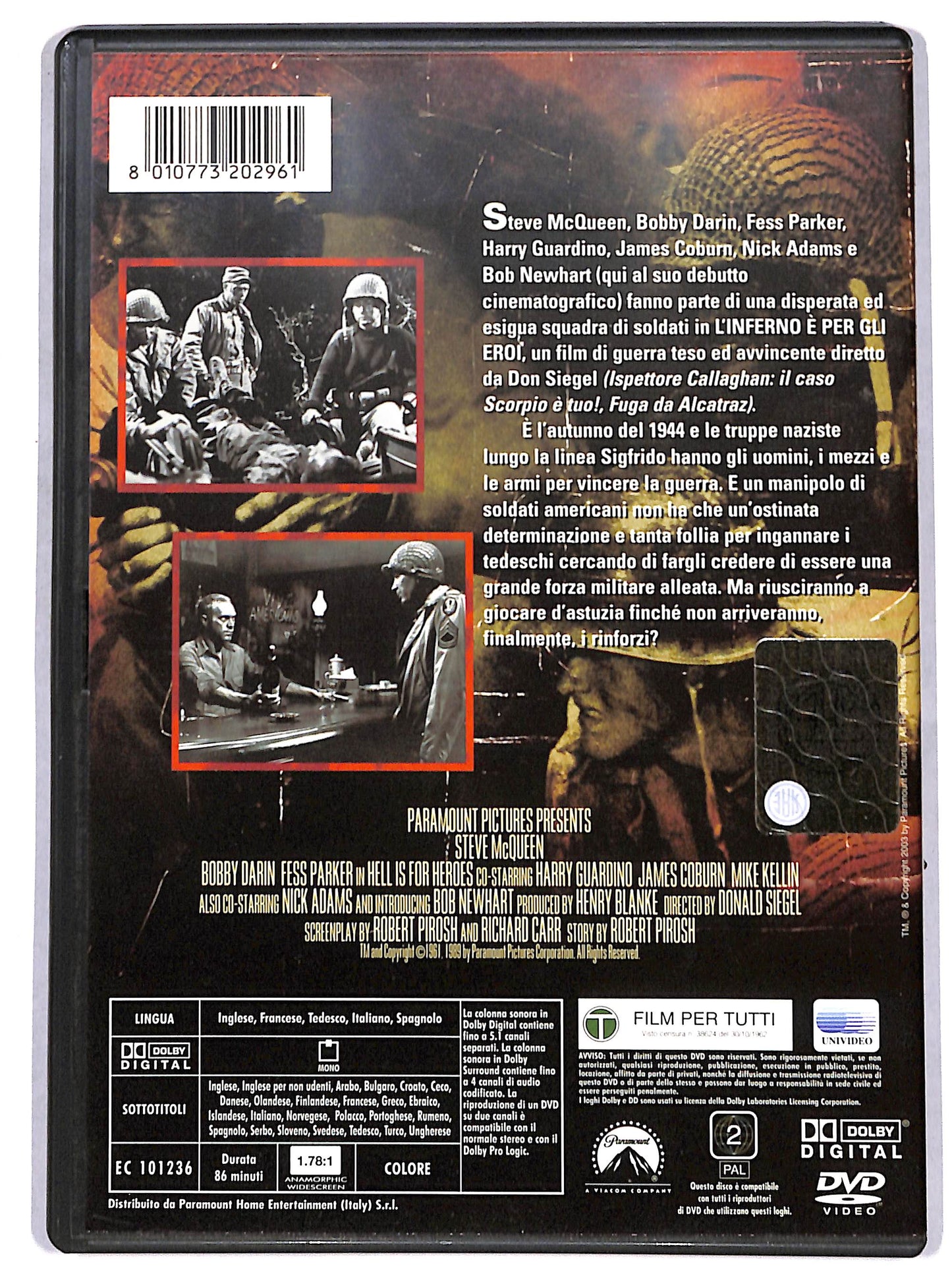 EBOND L'inferno e per gli eroi DVD DB743657