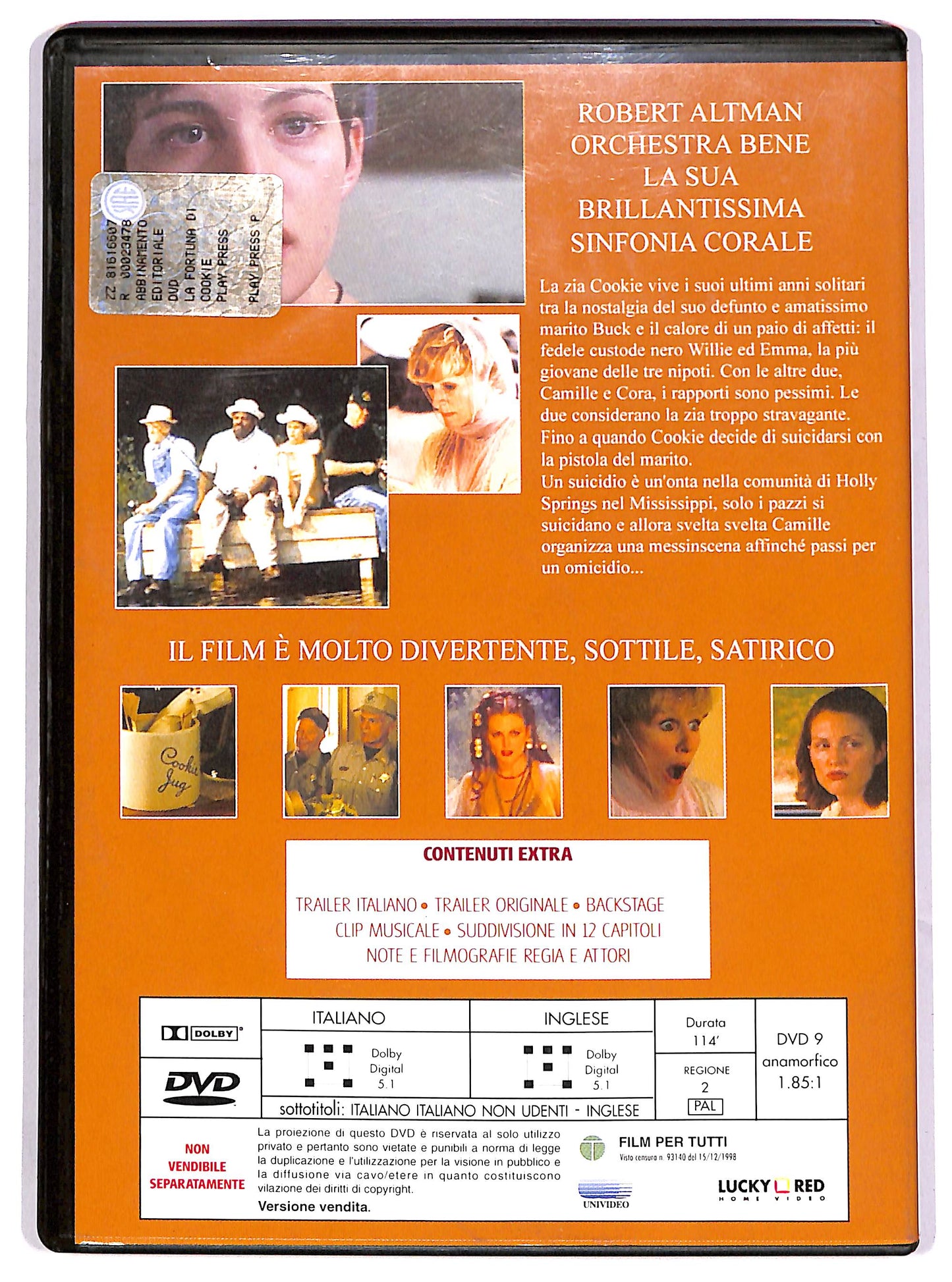 EBOND La fortuna di Cookie EDITORIALE DVD DB743664
