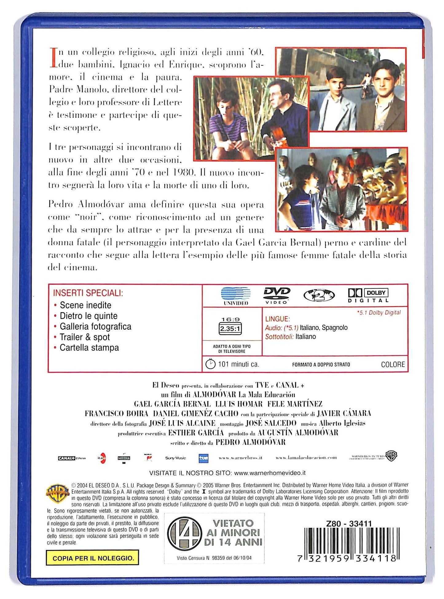EBOND La mala education NOLEGGIO DVD DB744119