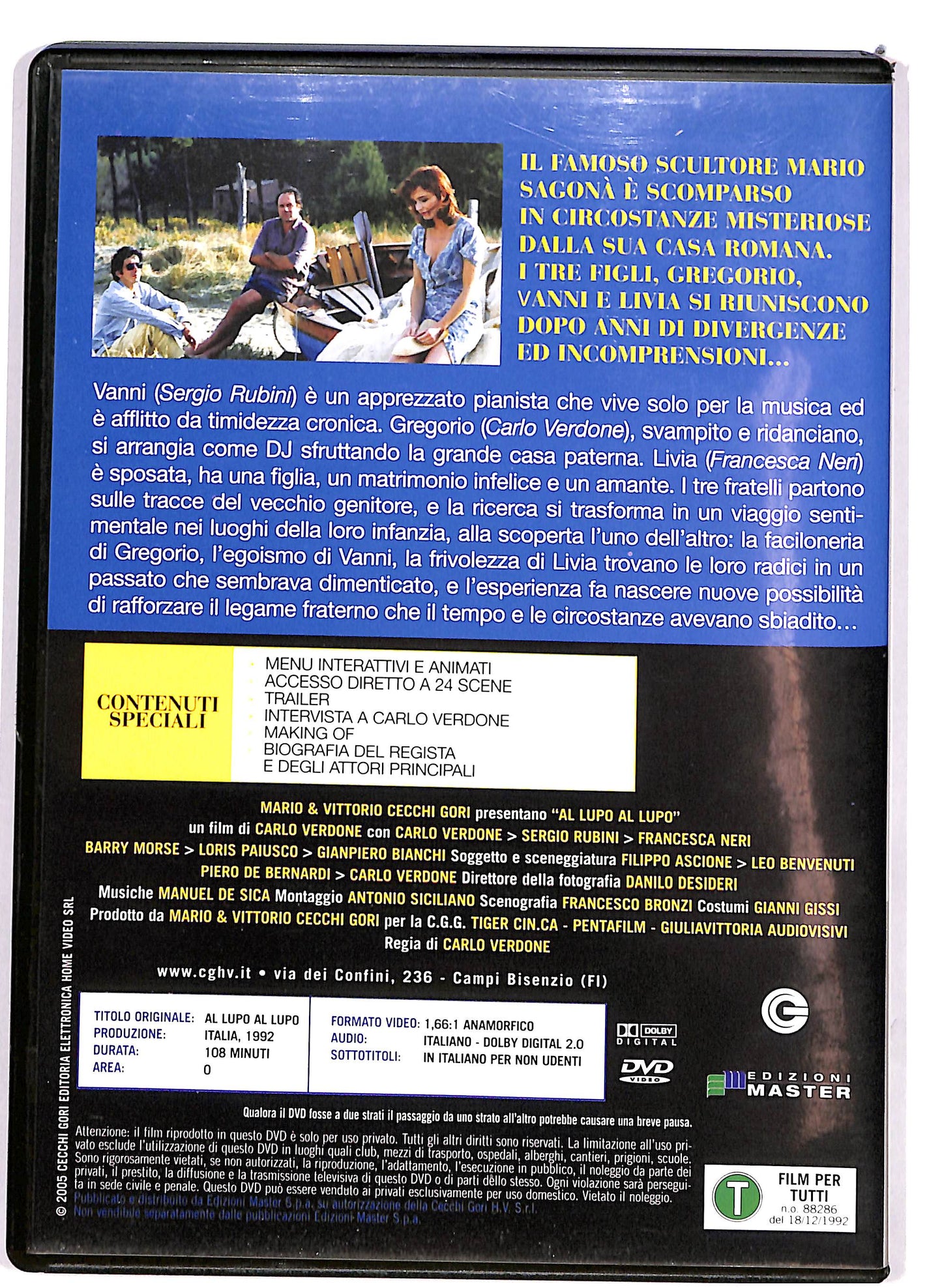 EBOND Al lupo al lupo vol.9 EDITORIALE DVD DB744265