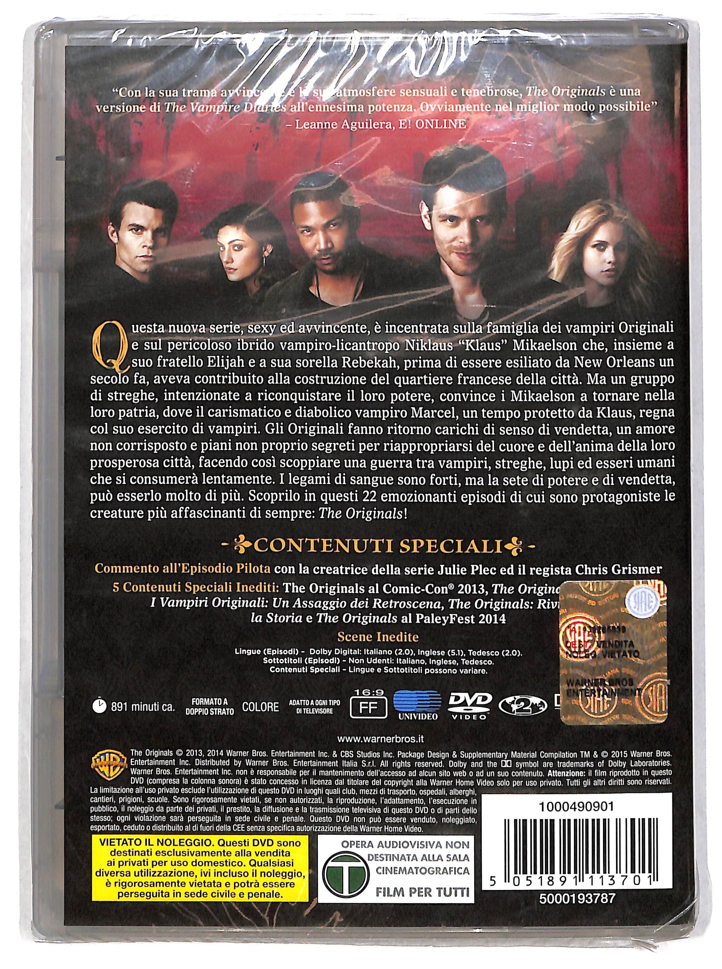 EBOND The Originals. Stagione 1. Serie TV ita (5) DVD DB744833