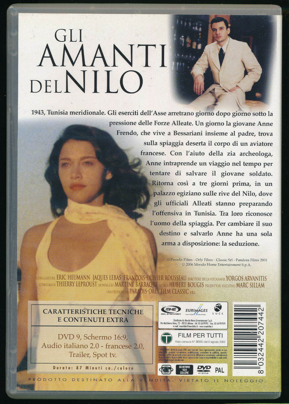 EBOND Gli Amanti Del Nilo DVD DB744840