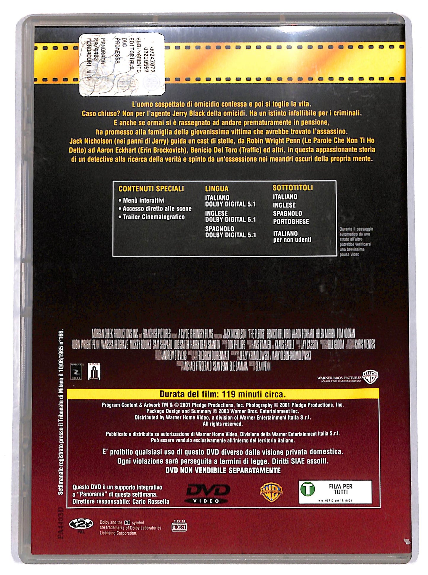EBOND La promessa - EDITORIALE DVD DB744852