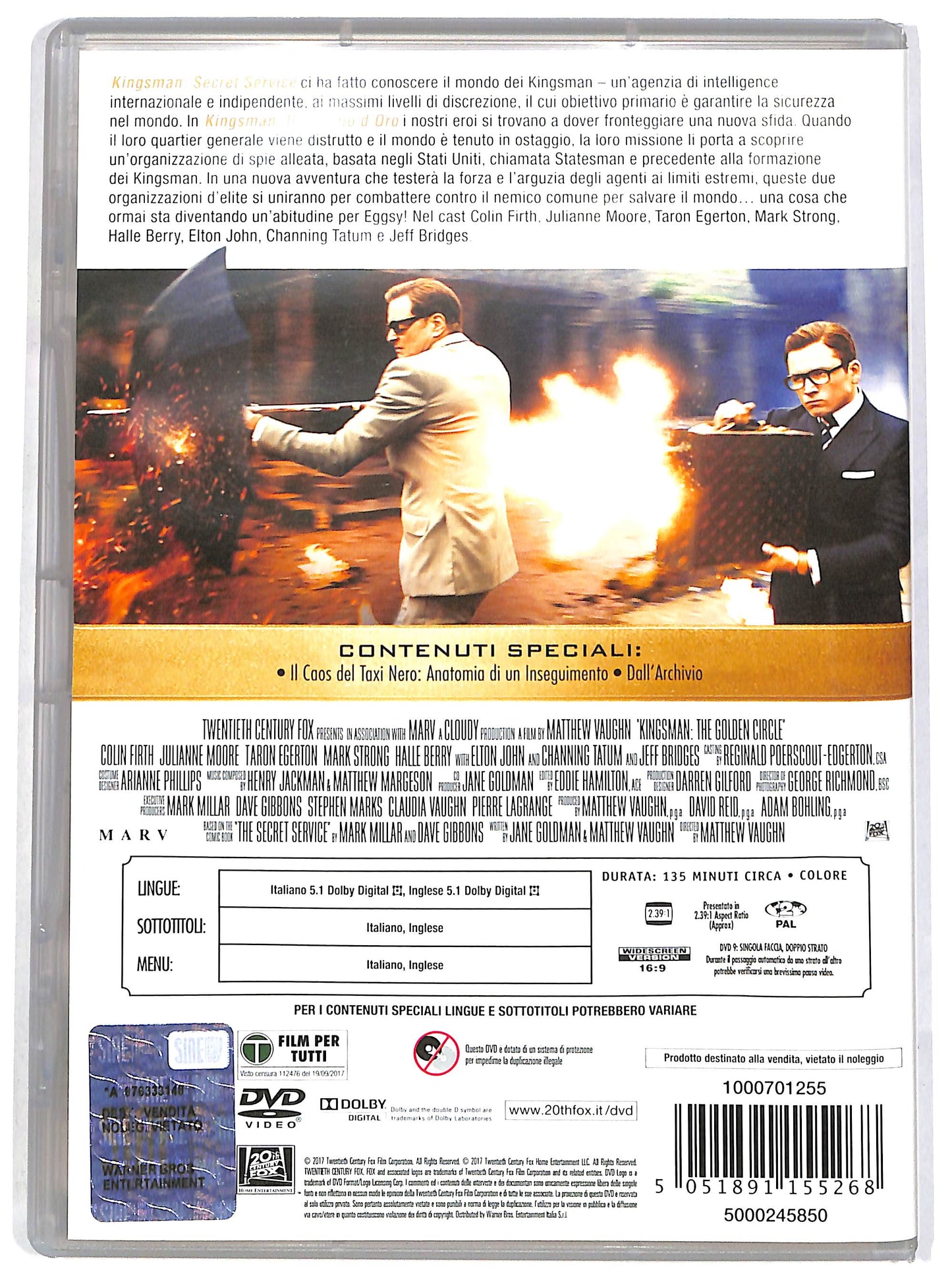 EBOND Kingsman - Il cerchio d'oro NOLEGGIO DVD DB745301