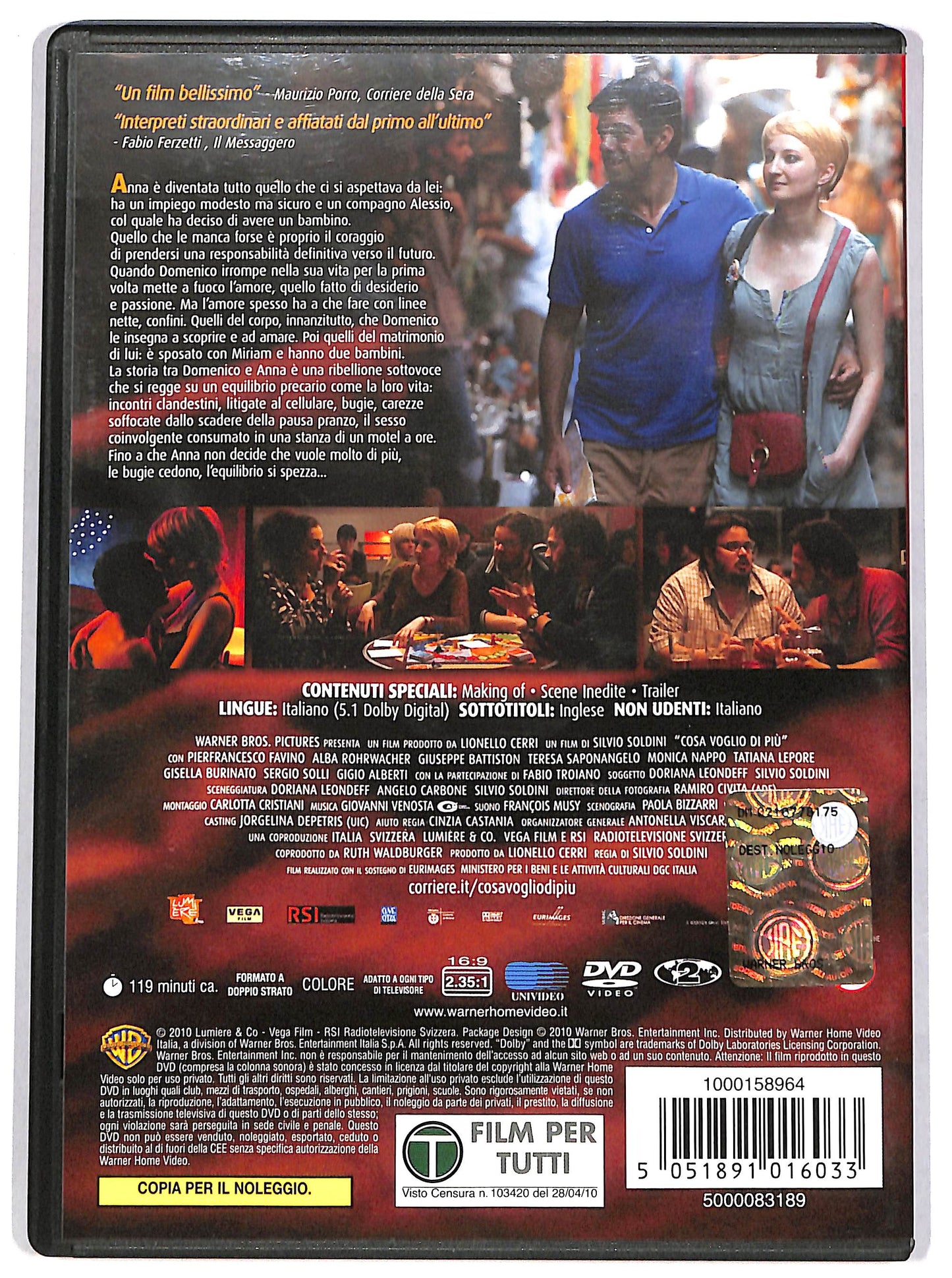 EBOND Cosa voglio di piu Noleggio DVD DB745620