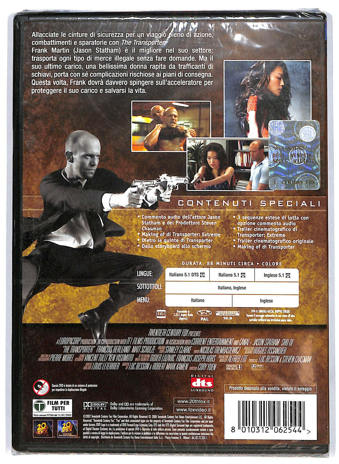 EBOND The Transporter DVD DB745645