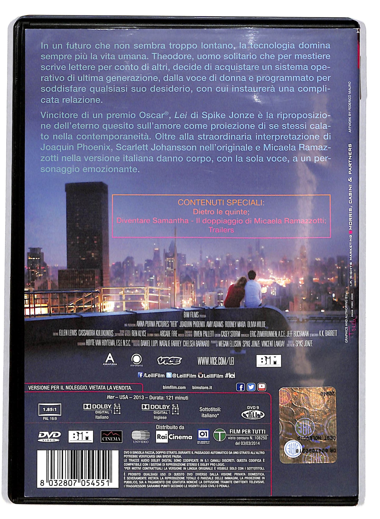 EBOND Lei una storia d'amore di Spike Jonze NOLEGGIO DVD DB745810