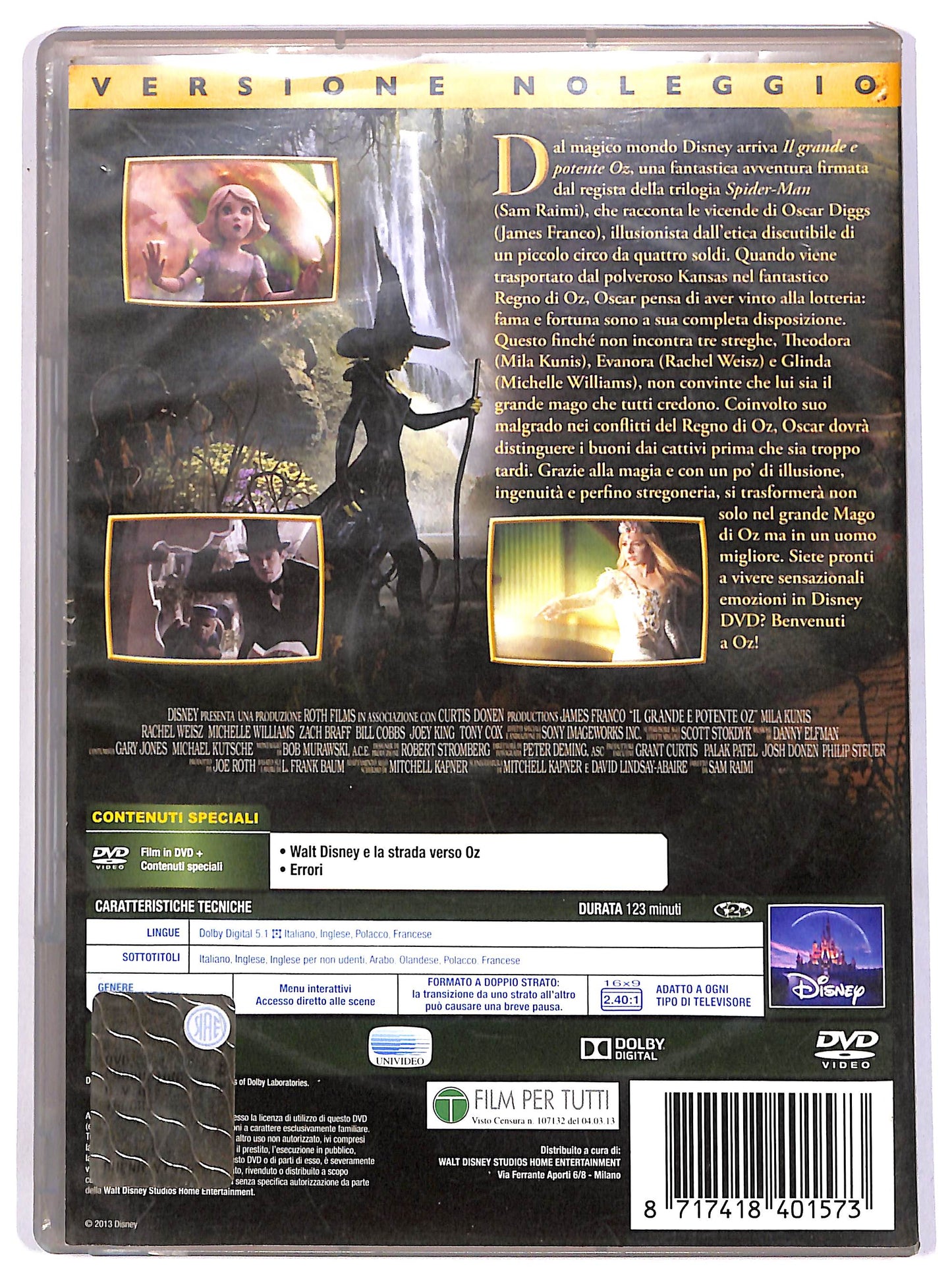 EBOND Il grande e potente Oz Noleggio DVD DB745817