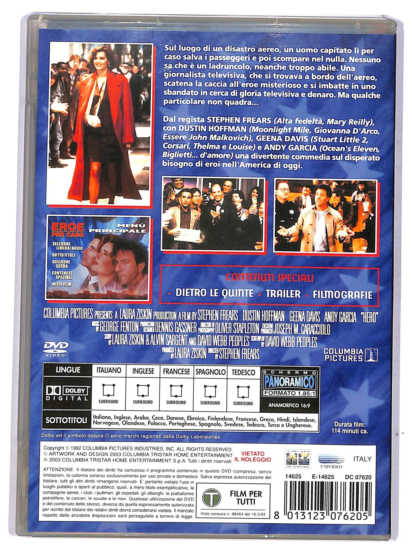 EBOND Eroe per caso NOLEGGIO DVD DB745827