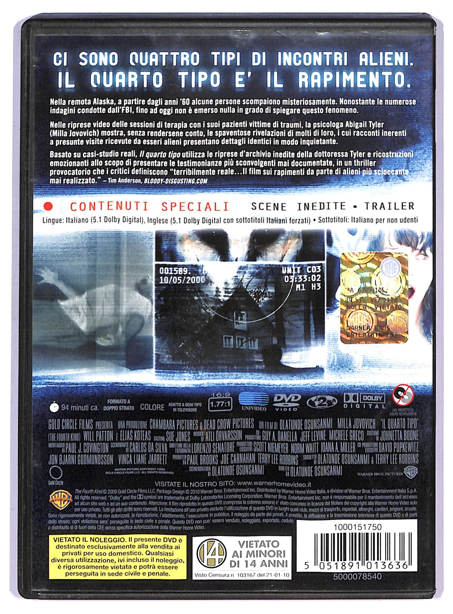 EBOND Il Quarto Tipo NOLEGGIO DVD DB745835