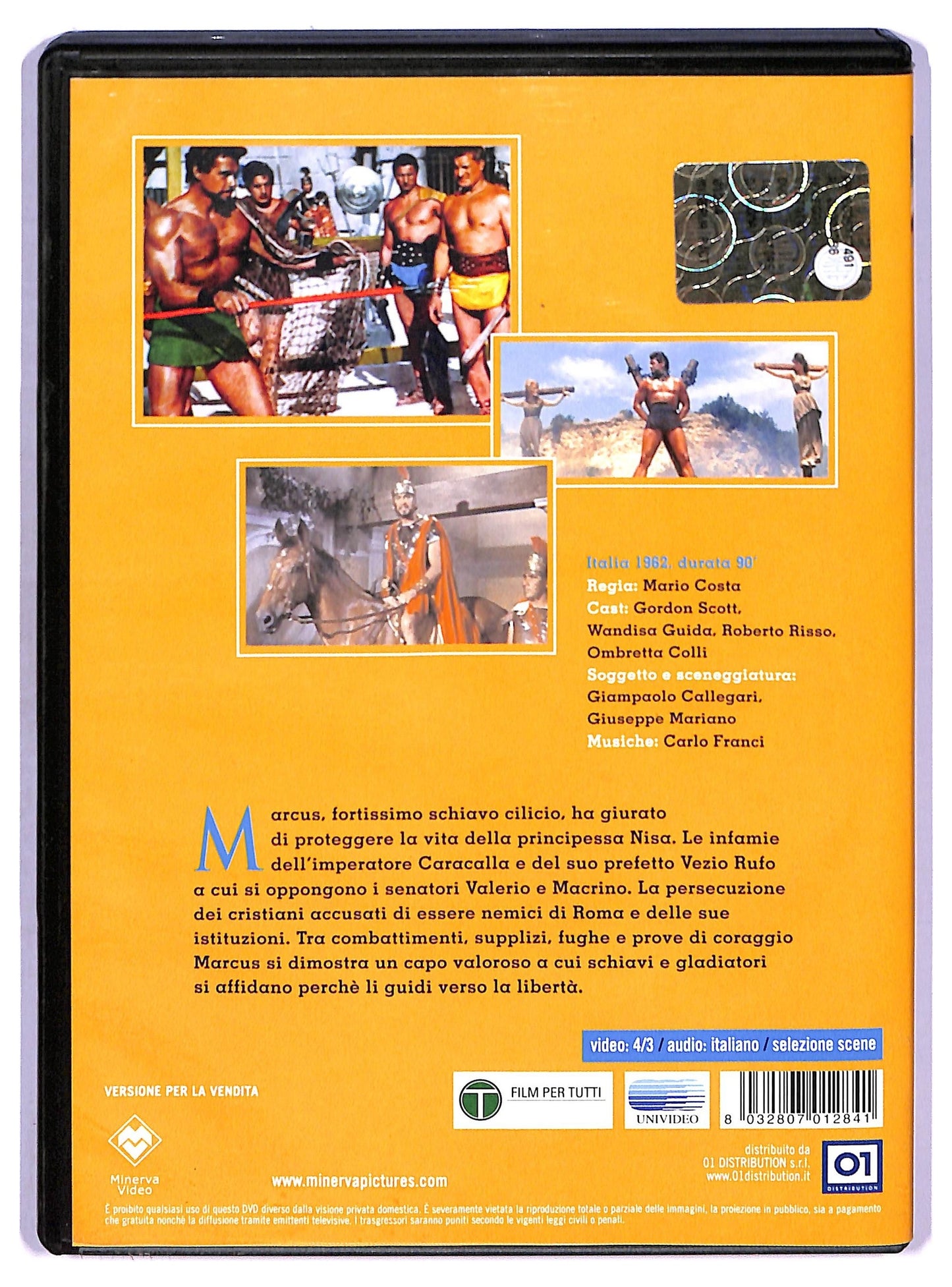EBOND Il gladiatore di Roma (PEPLUM COLLECITON) DVD DB745910
