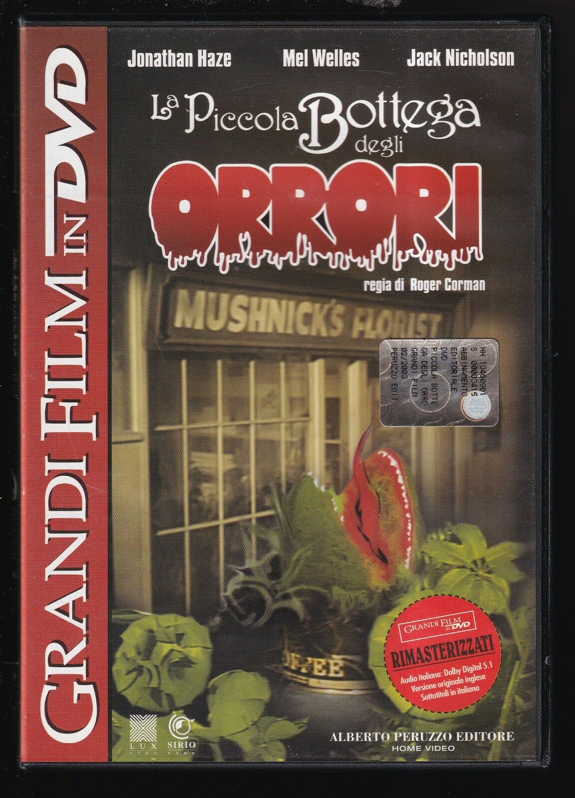 EBOND La Piccola Bottega Degli Orrori Editoriale DVD DB745929