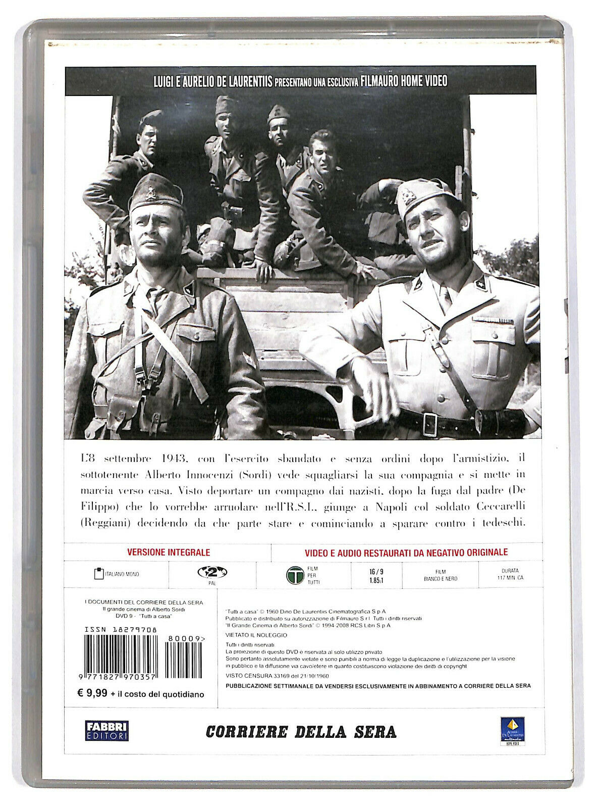 EBOND Tutti a Casa Il Grande Cinema Di Alberto Sordi DVD DB745949