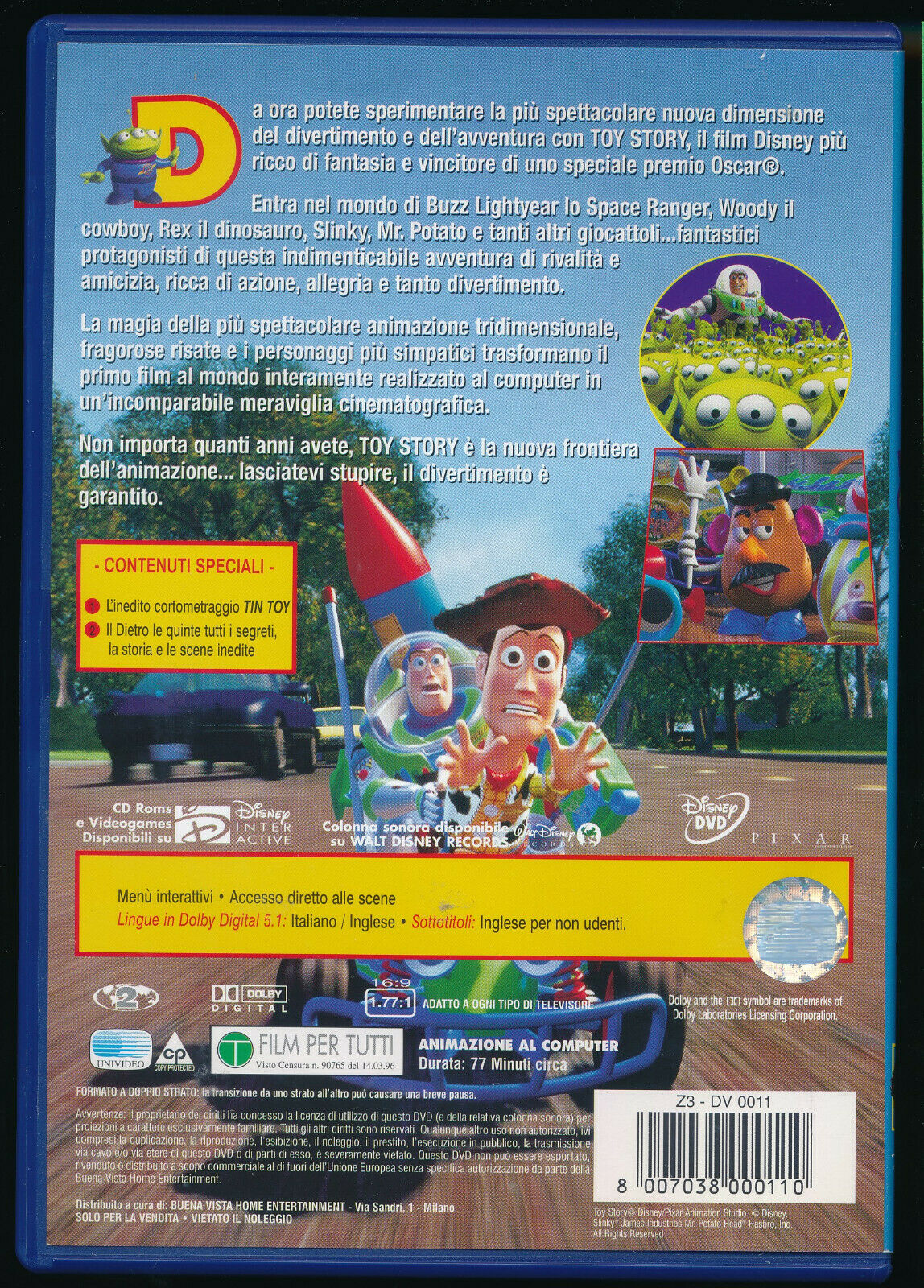 EBOND Toy Story Il Mondo Dei Giocattoli NOLEGGIO DVD DB746147