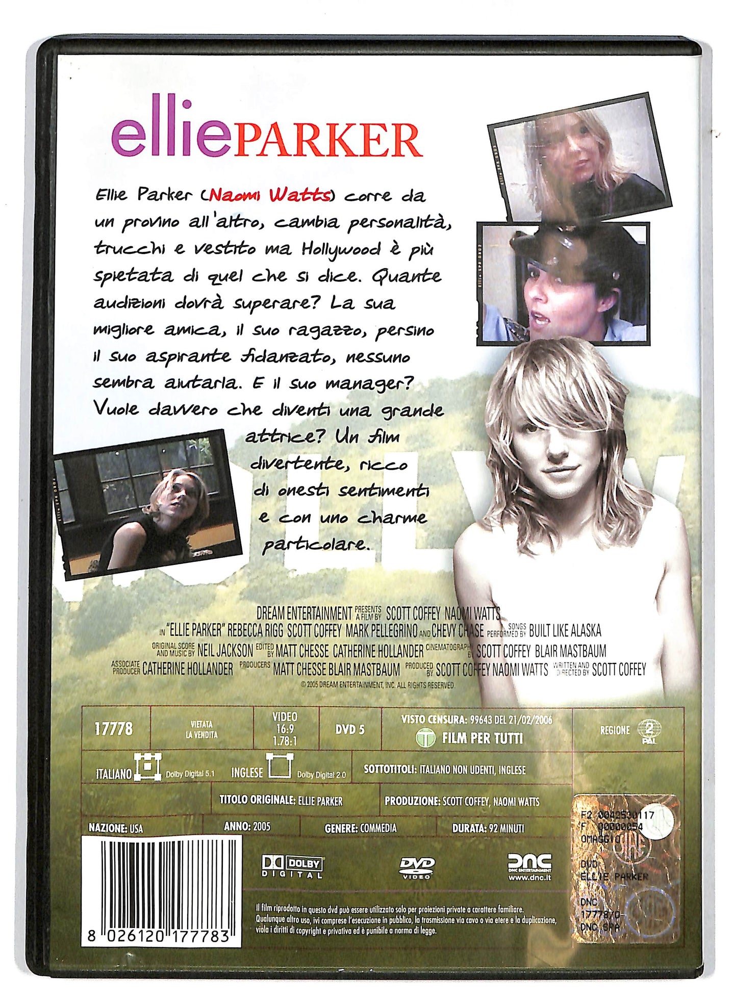 EBOND Ellie Parker NOLEGGIO DVD DB746301