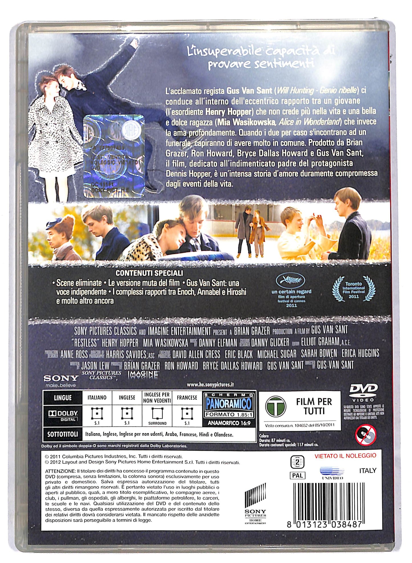 EBOND Restless - L'amore che resta NOLEGGIO DVD DB746307
