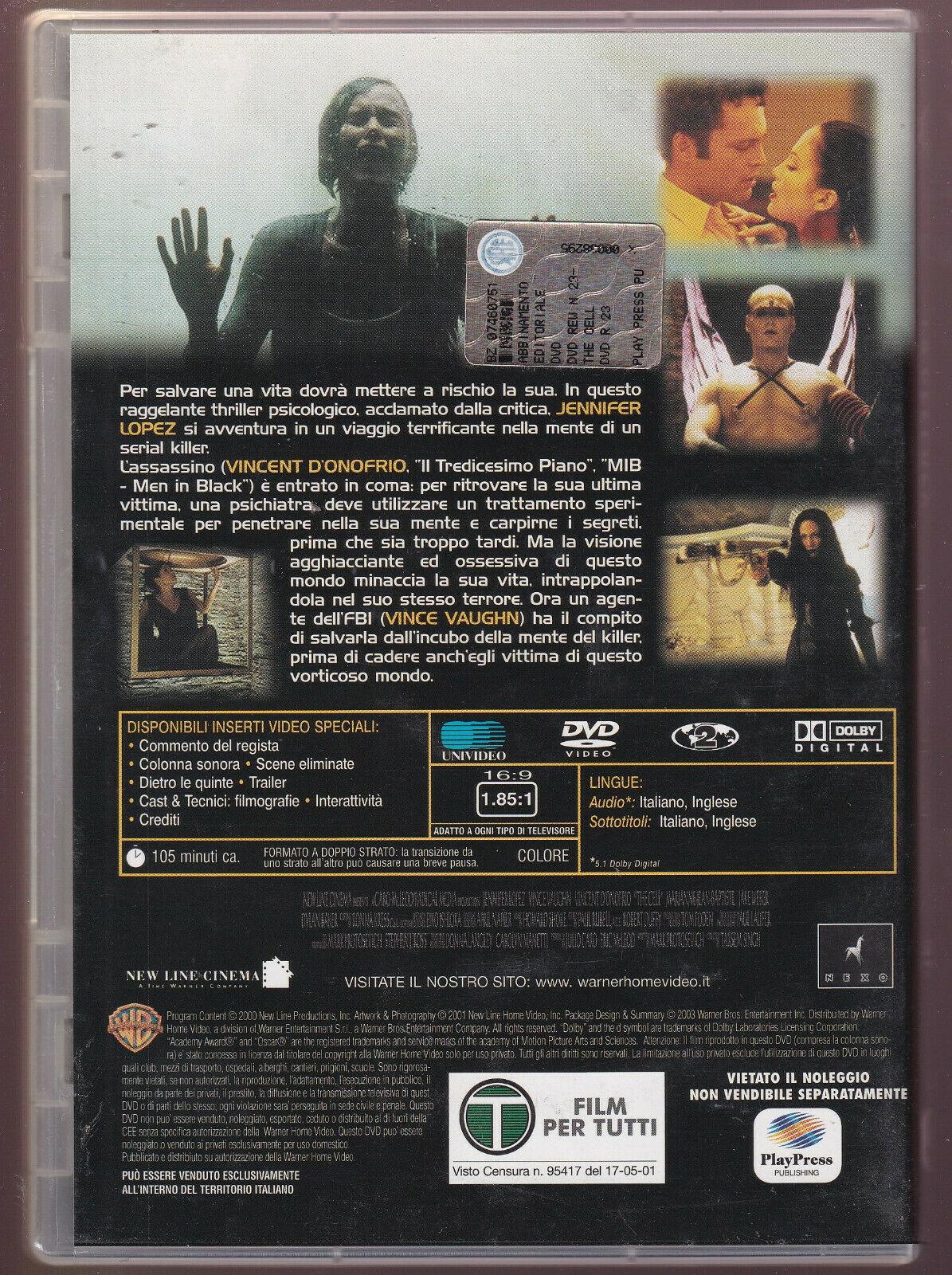 EBOND The Cell DVD DB746342