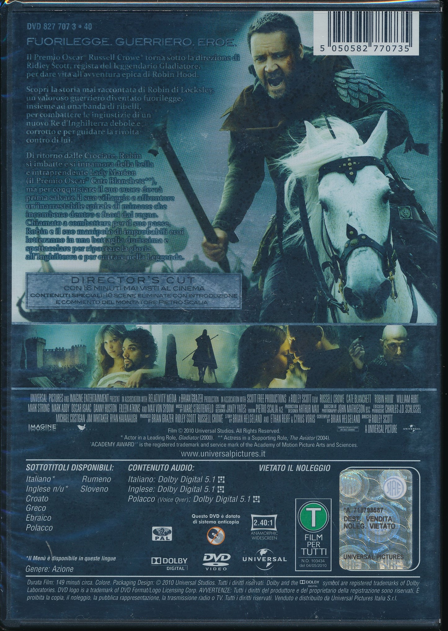 EBOND Robin Hood (director's cut) DVD DB746345
