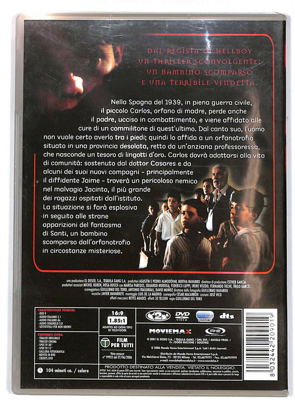 EBOND La Spina Del Diavolo DVD DB746365