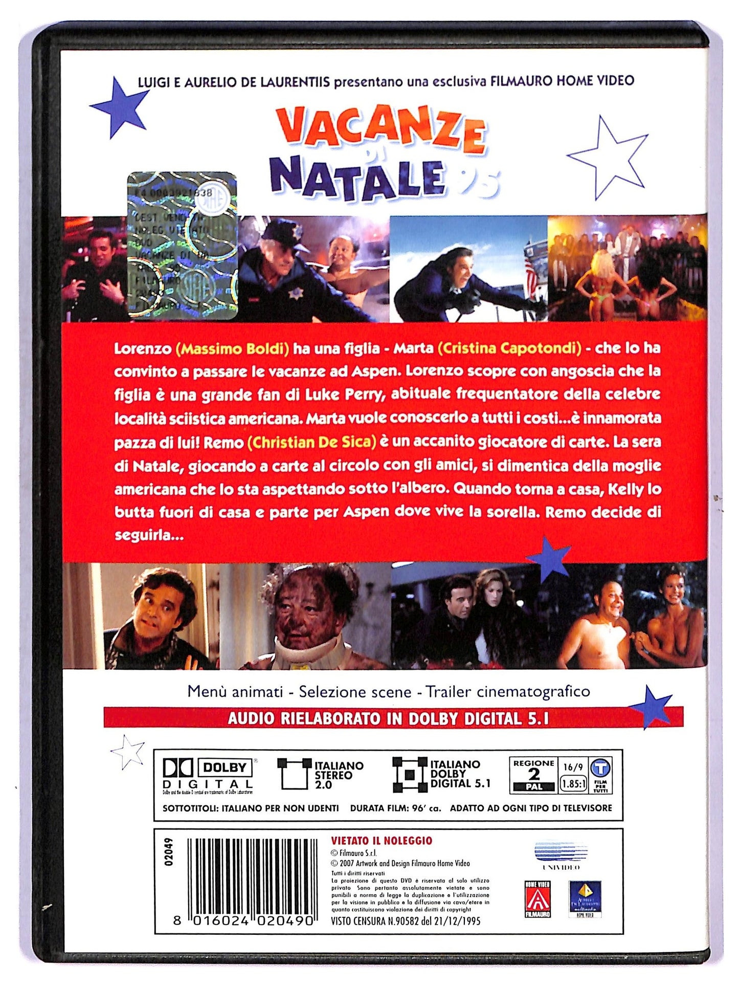 EBOND Vacanze Di Natale '95 DVD DB747162