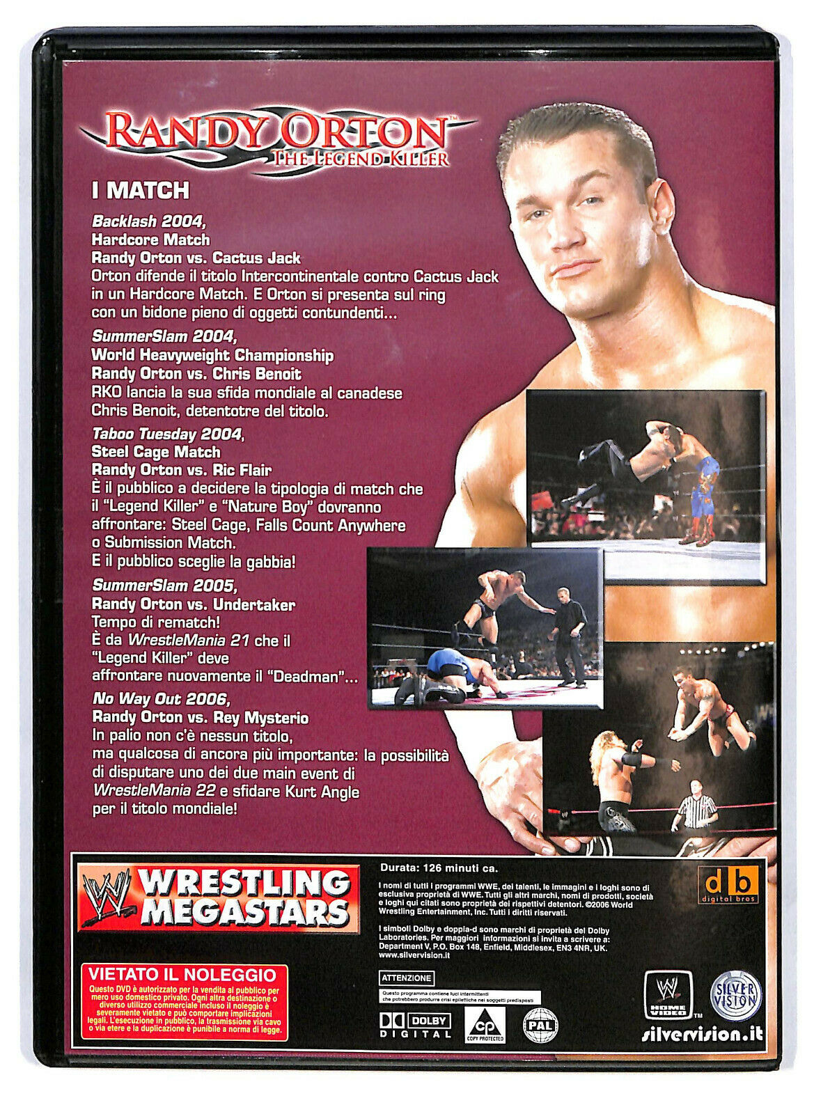 EBOND Wrestling Megastars - Randy Orton DVD DB747328