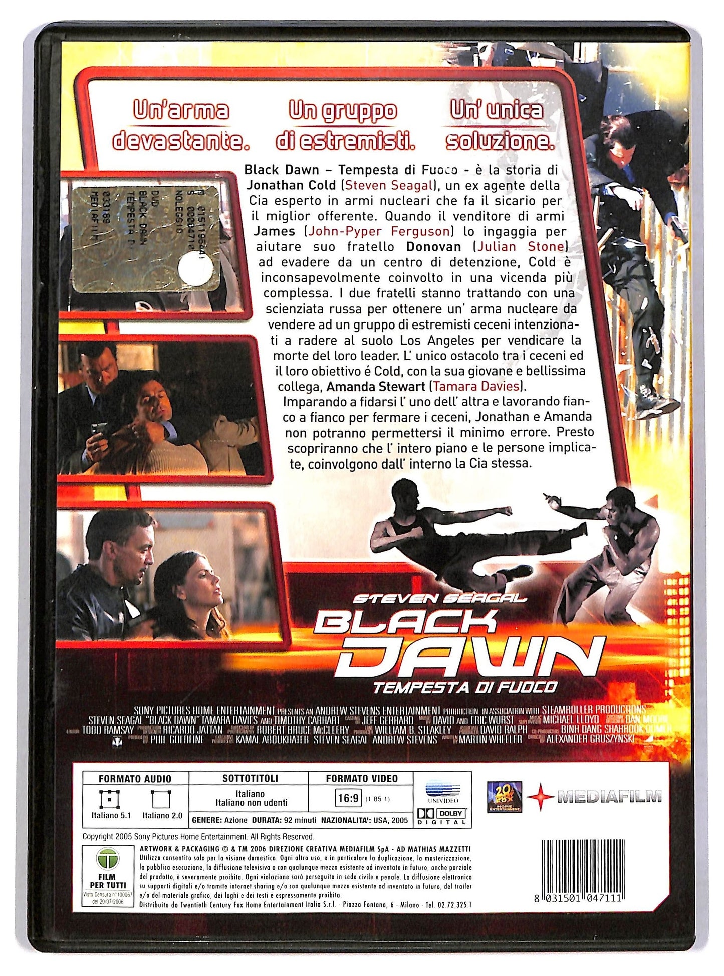EBOND Black Dawn - Tempesta di fuoco NOLEGGIO DVD DB747640