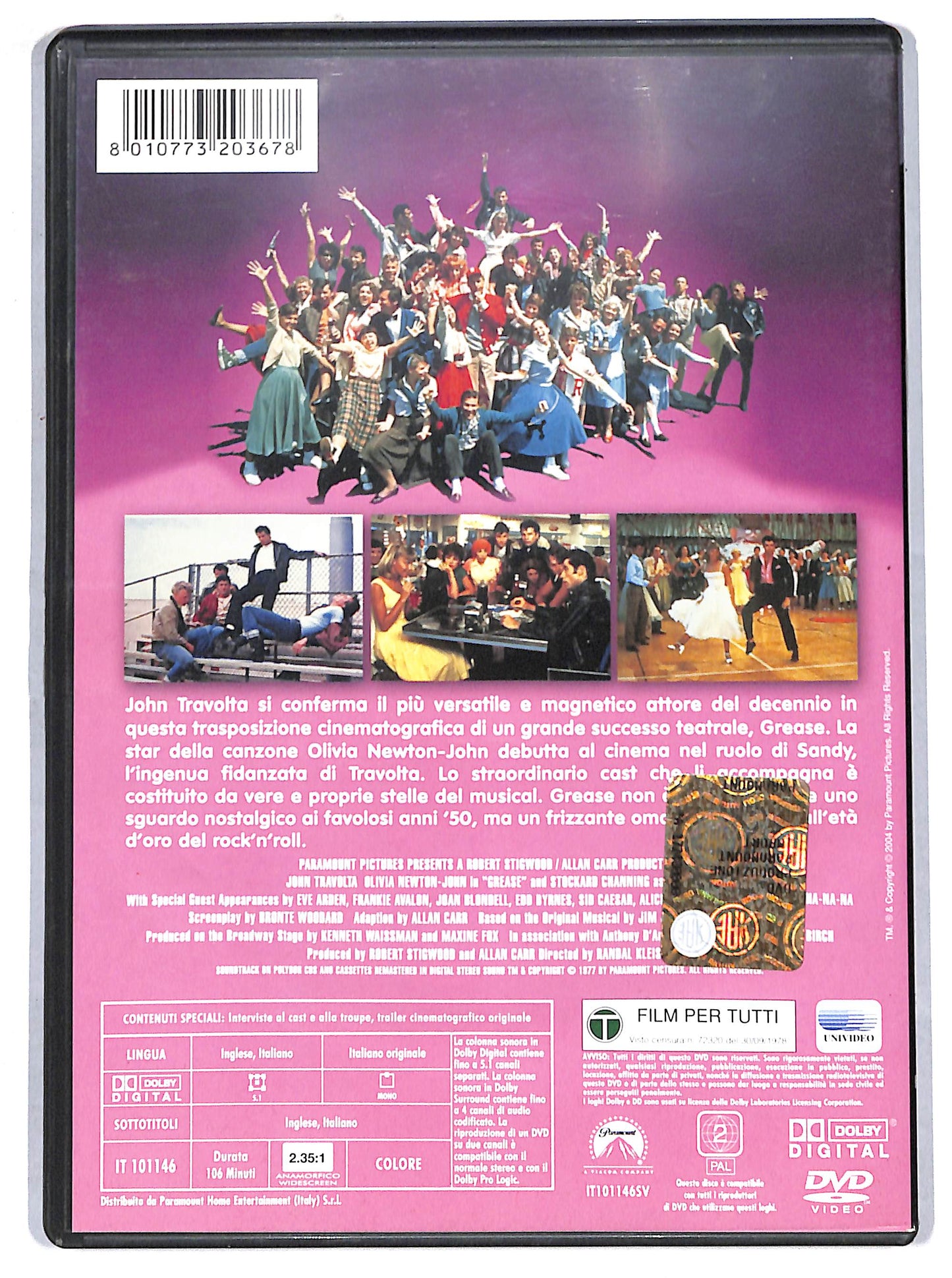 EBOND Grease DVD DB748159