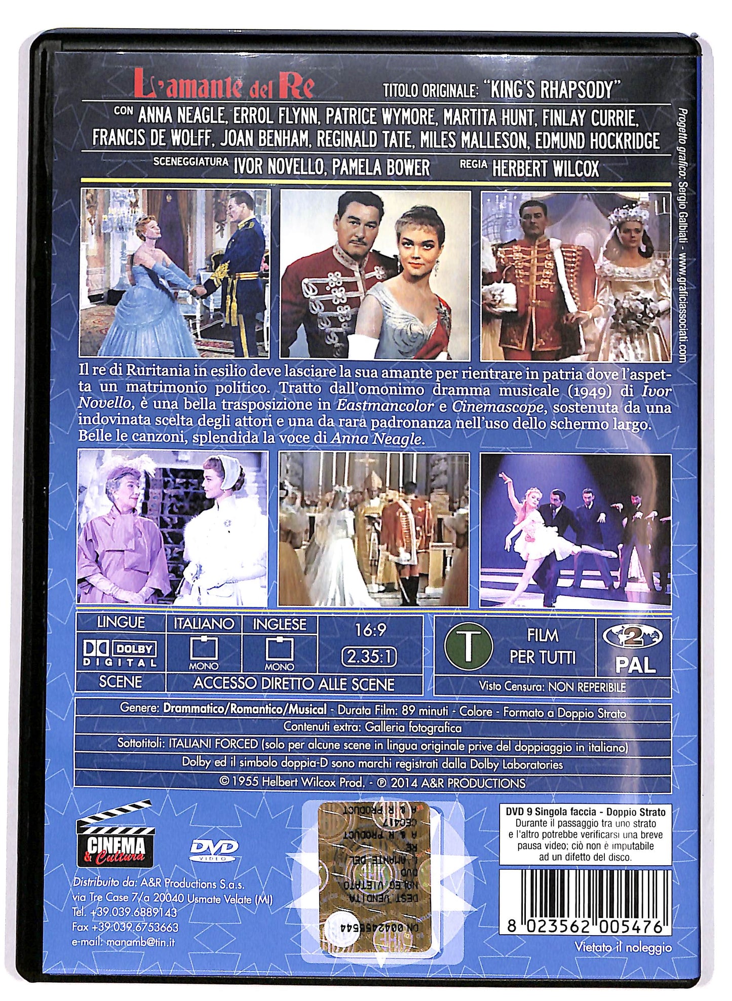 EBOND L'amante del re DVD DB748307