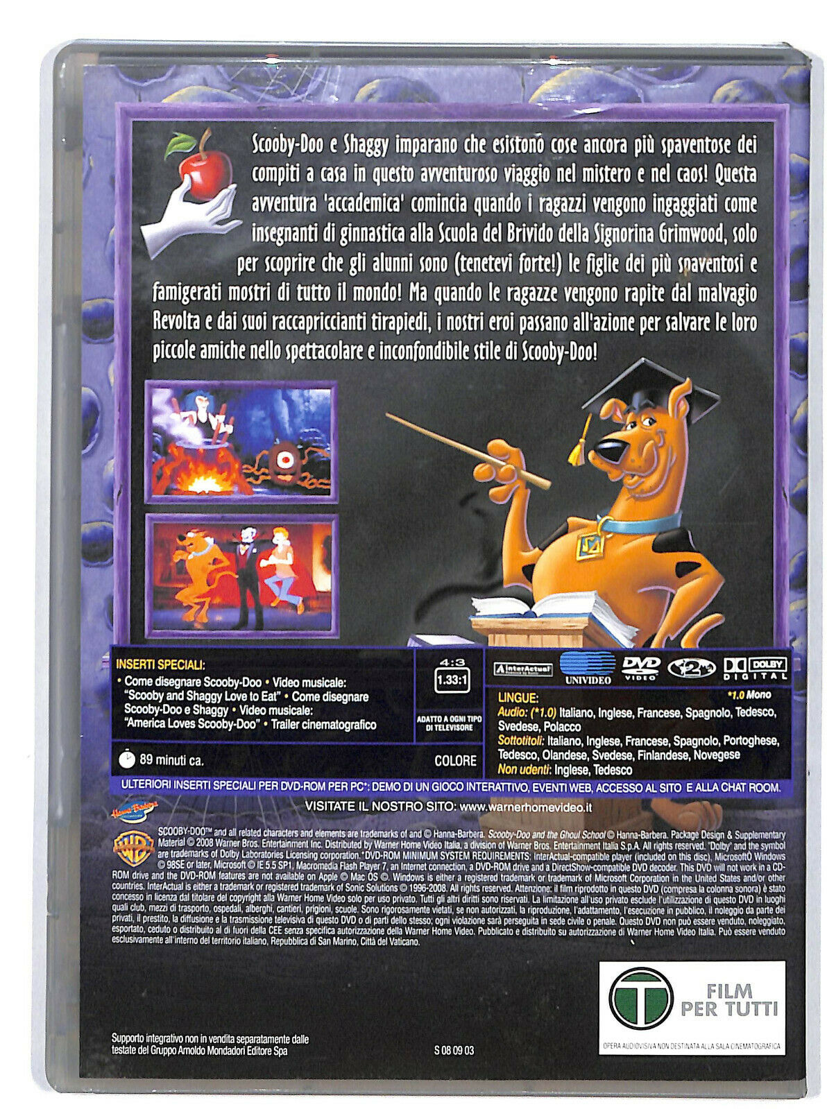EBOND Scooby Doo E La Scuola Del Brrrivido Editoriale DVD DB748612