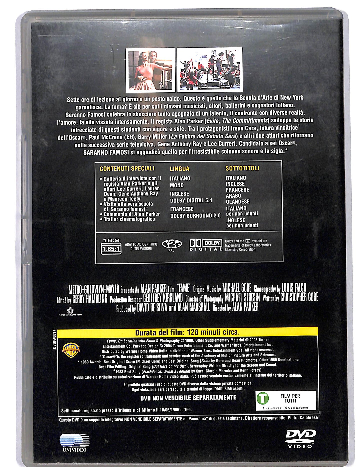EBOND Saranno famosi EDITORIALE DVD DB748649