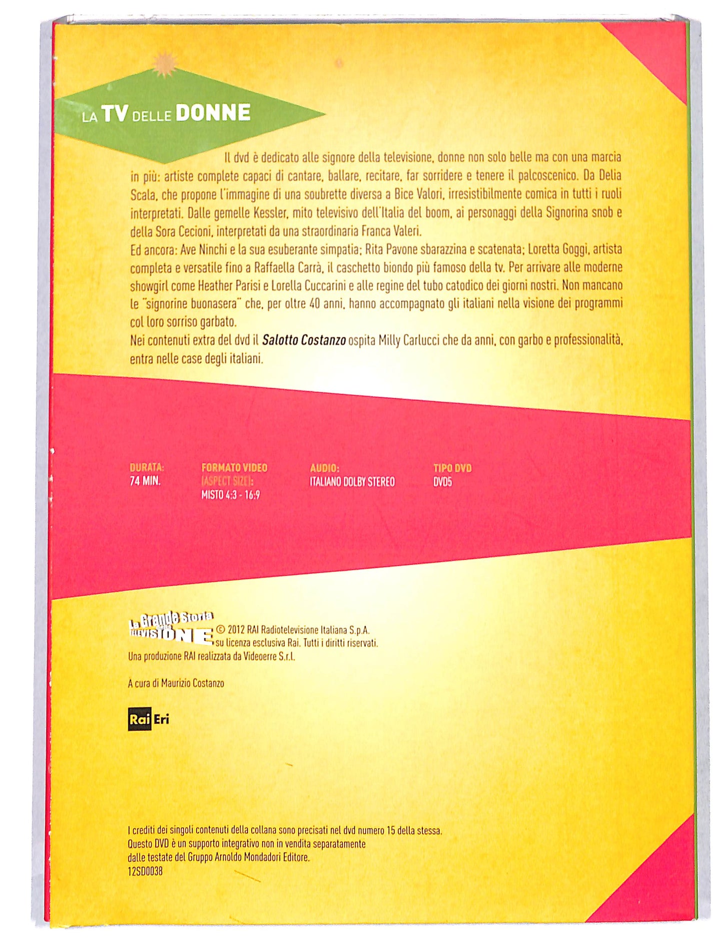 EBOND La Grande storia della tv vol.12 la tv delle donne DVD DB748812