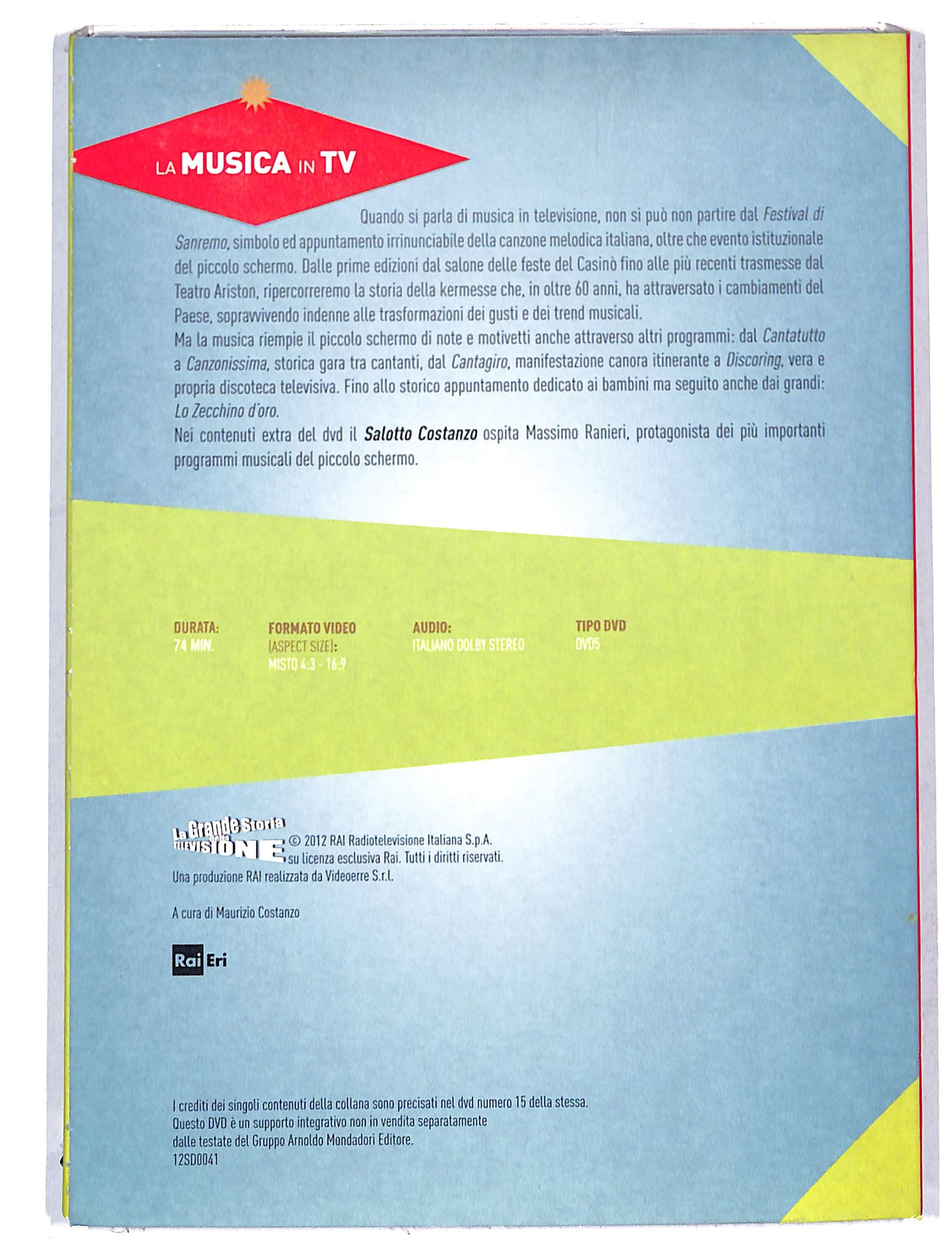 EBOND La Grande storia della tv vol.15 La musica in tv DVD DB748814